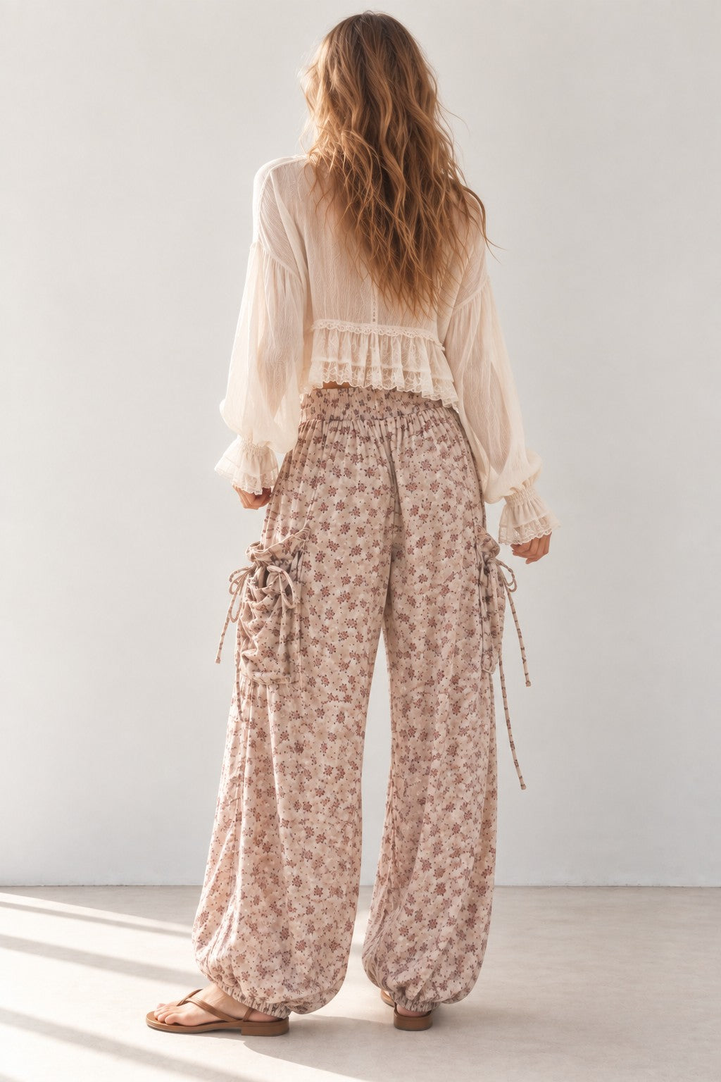 PREORDER: Boho Floral Cargo Pants / ARRAY by Jade by Jane (ETA: November)