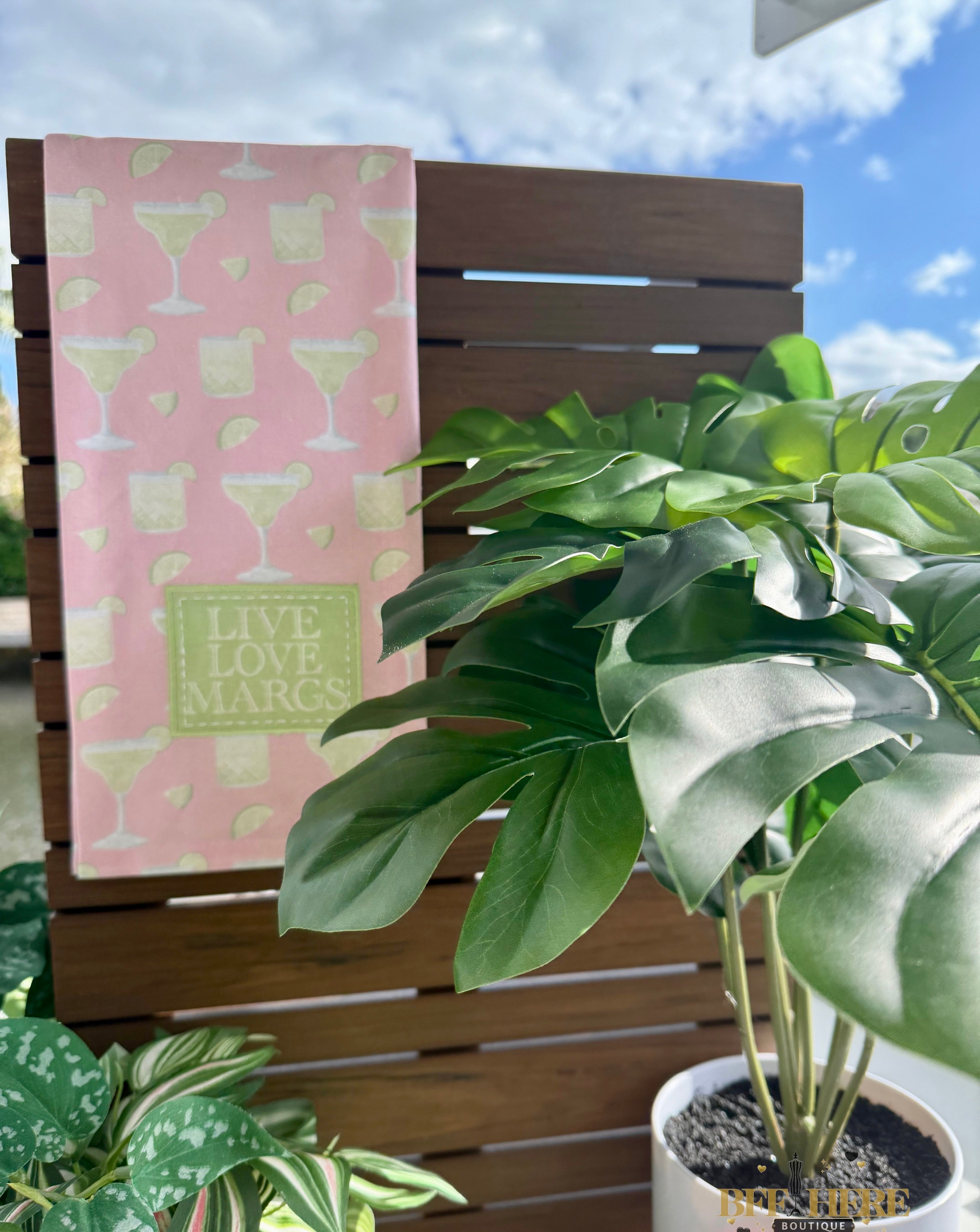 Live Love Margs Hand Towel   By Royal Standard - BFF Here