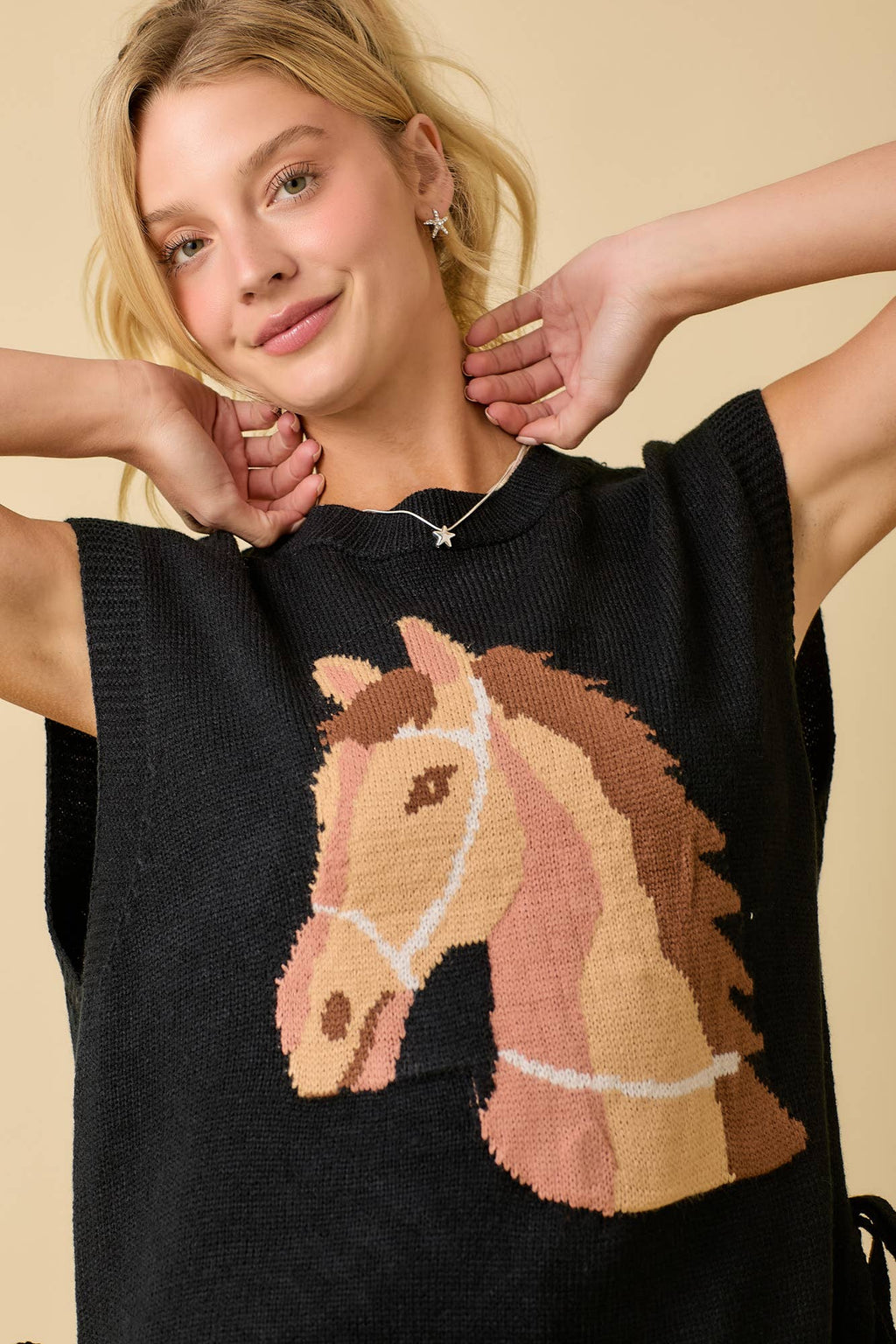 Stirrup Some Style Sweater Vest by Main Strip - BFF Here