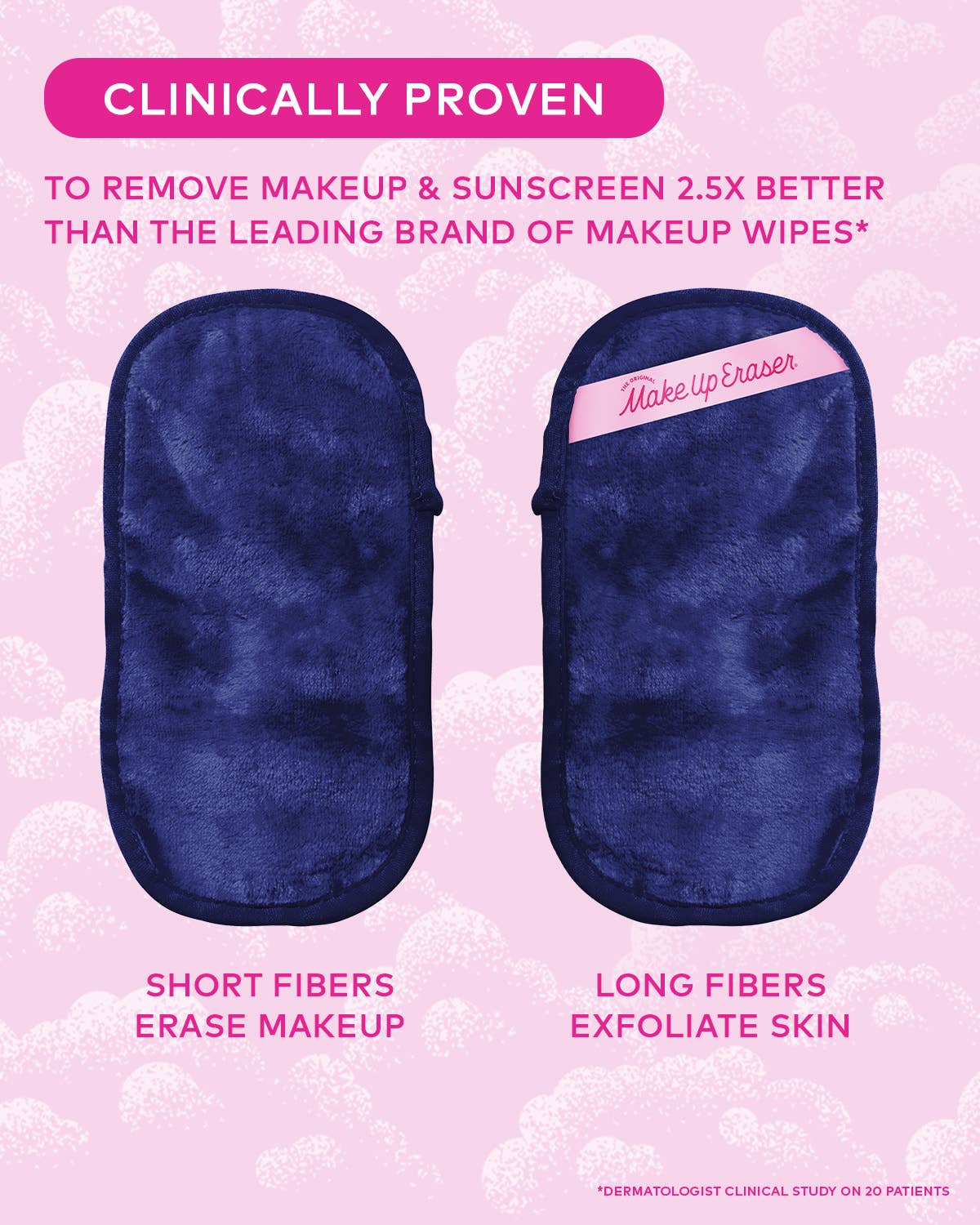 Nutcracker 3pc Mini Makeup Eraser - BFF Here
