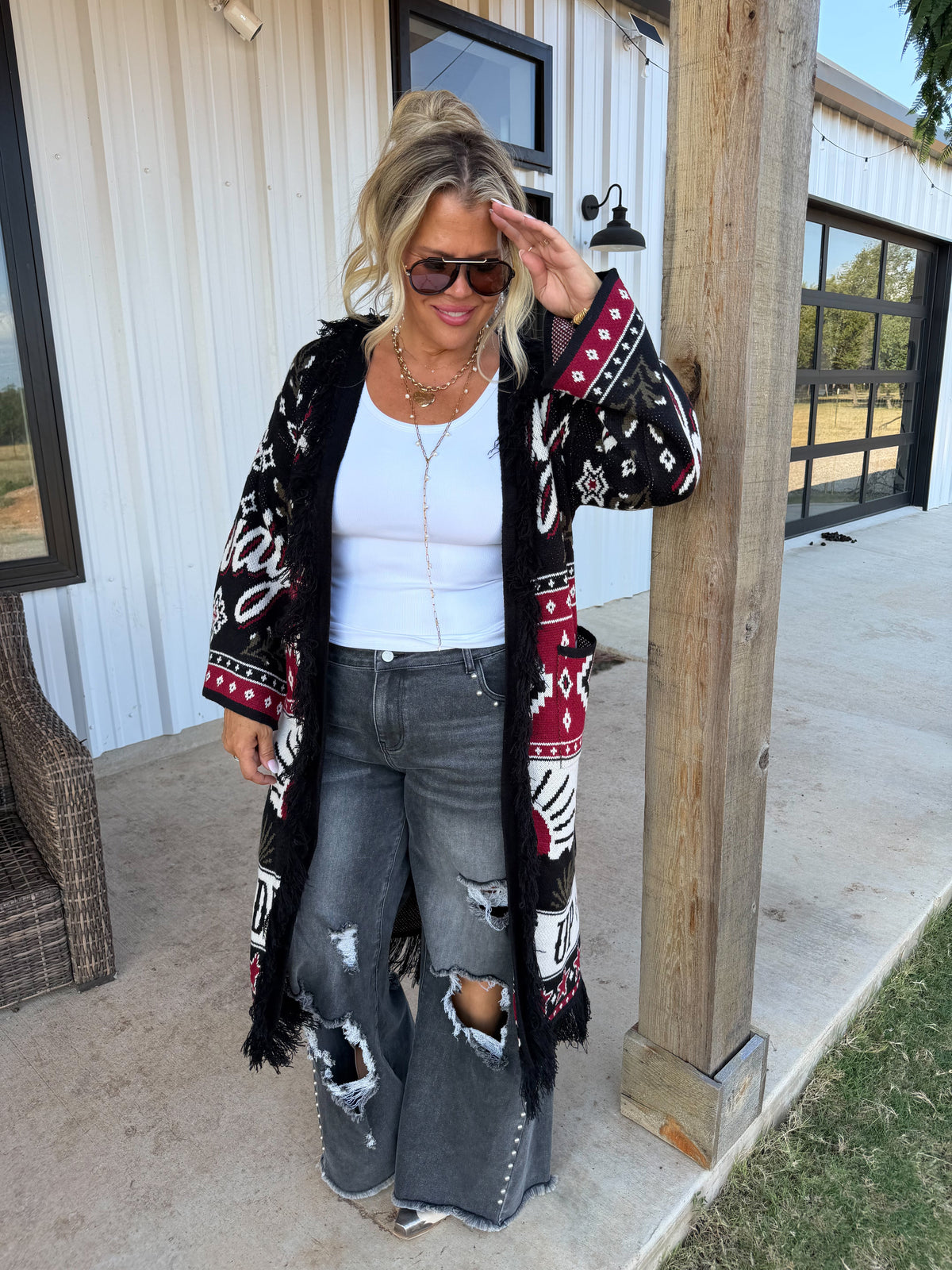 PREORDER: Out West Knit Cardigan by Blakeley (ETA November)