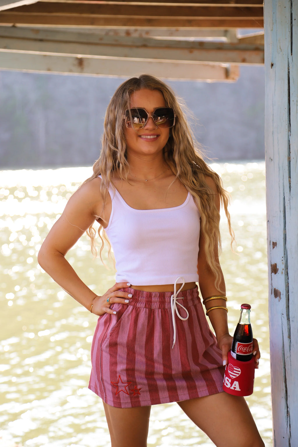 PREORDER: Presley Stretch Denim Skirt by Blakeley (ETA: May) - BFF Here