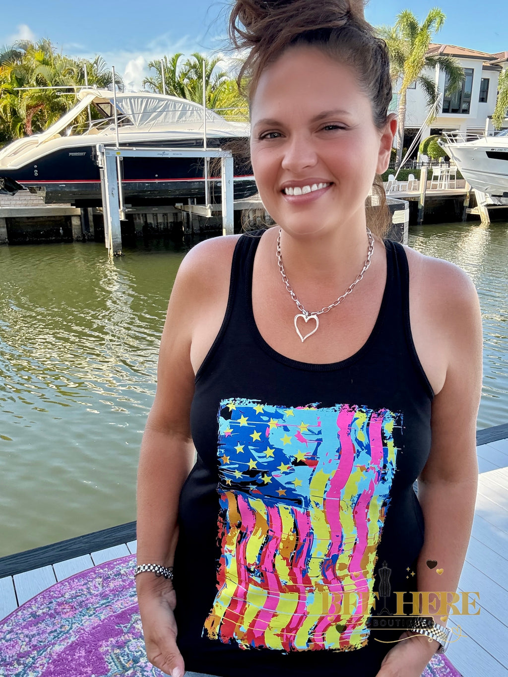Party In The USA Tank by Sterling Kreek - BFF Here