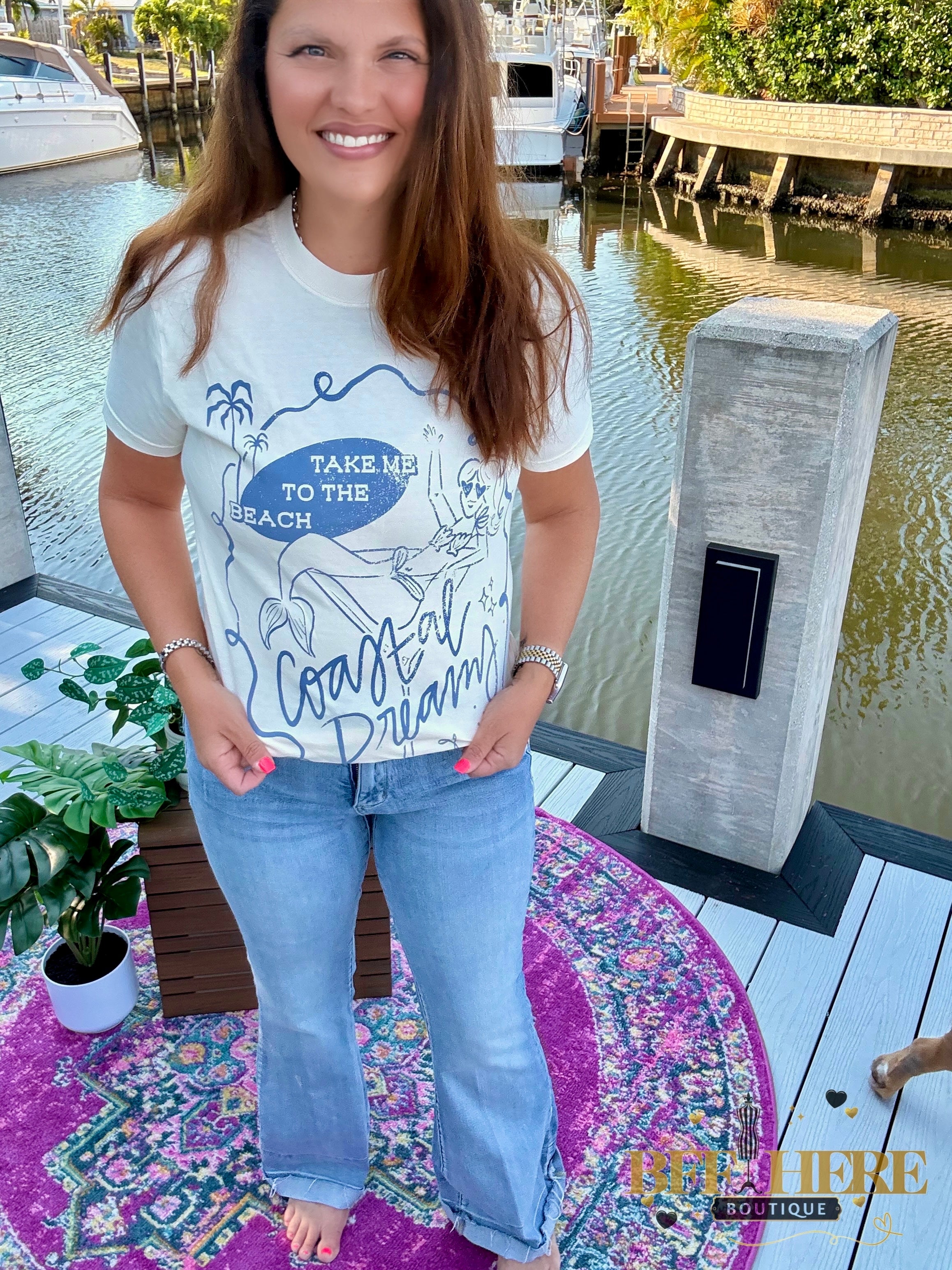 Coastal Dreams "Take Me to the Beach Tee" - BFF Here