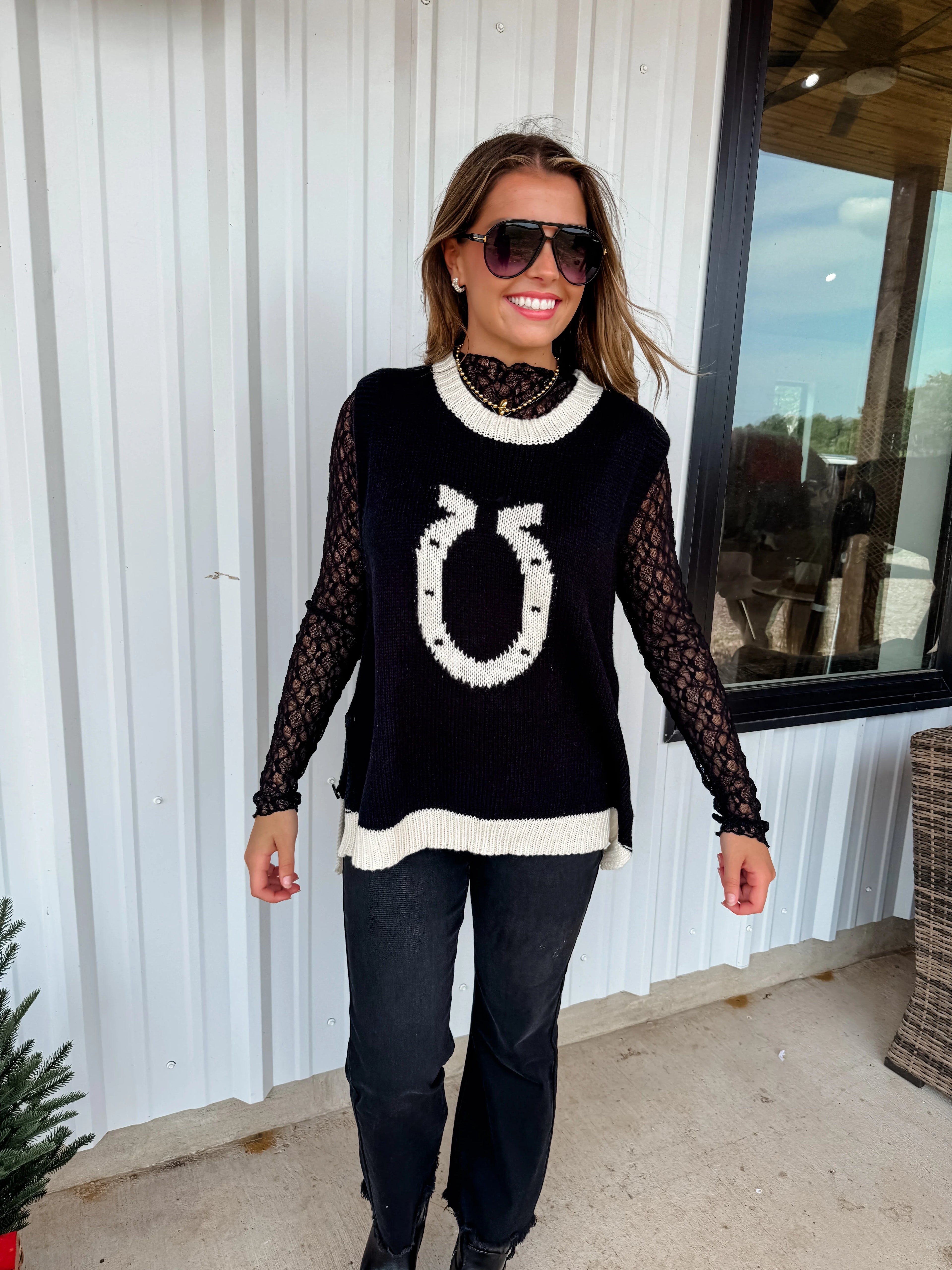 PREORDER: High Class Country Sweater Vest by Blakeley (ETA: Late December) - BFF Here