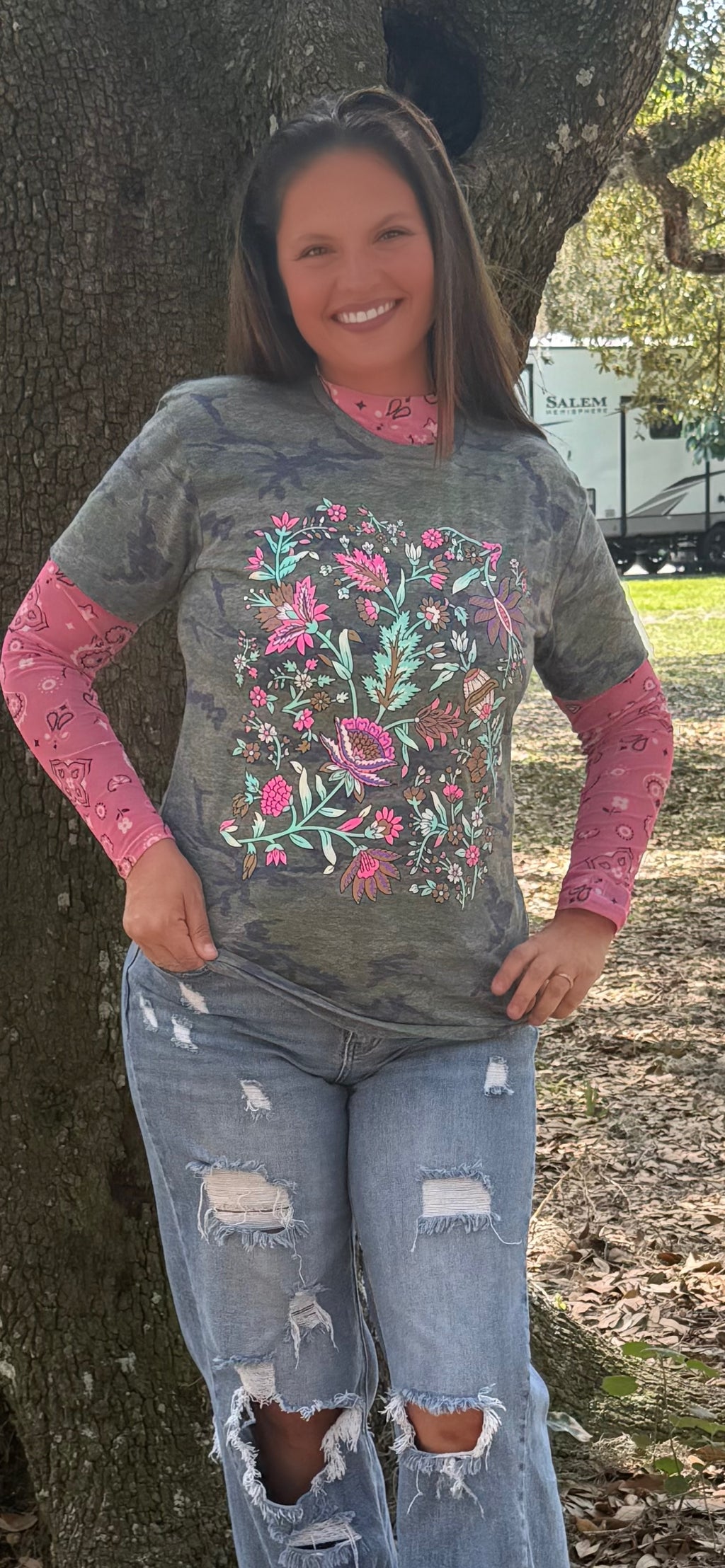 Hidden In The Flowers Tee by Sterling Kreek - BFF Here