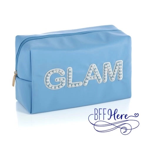 Shine On-the-Go: The Glam Zip Pouch - BFF Here