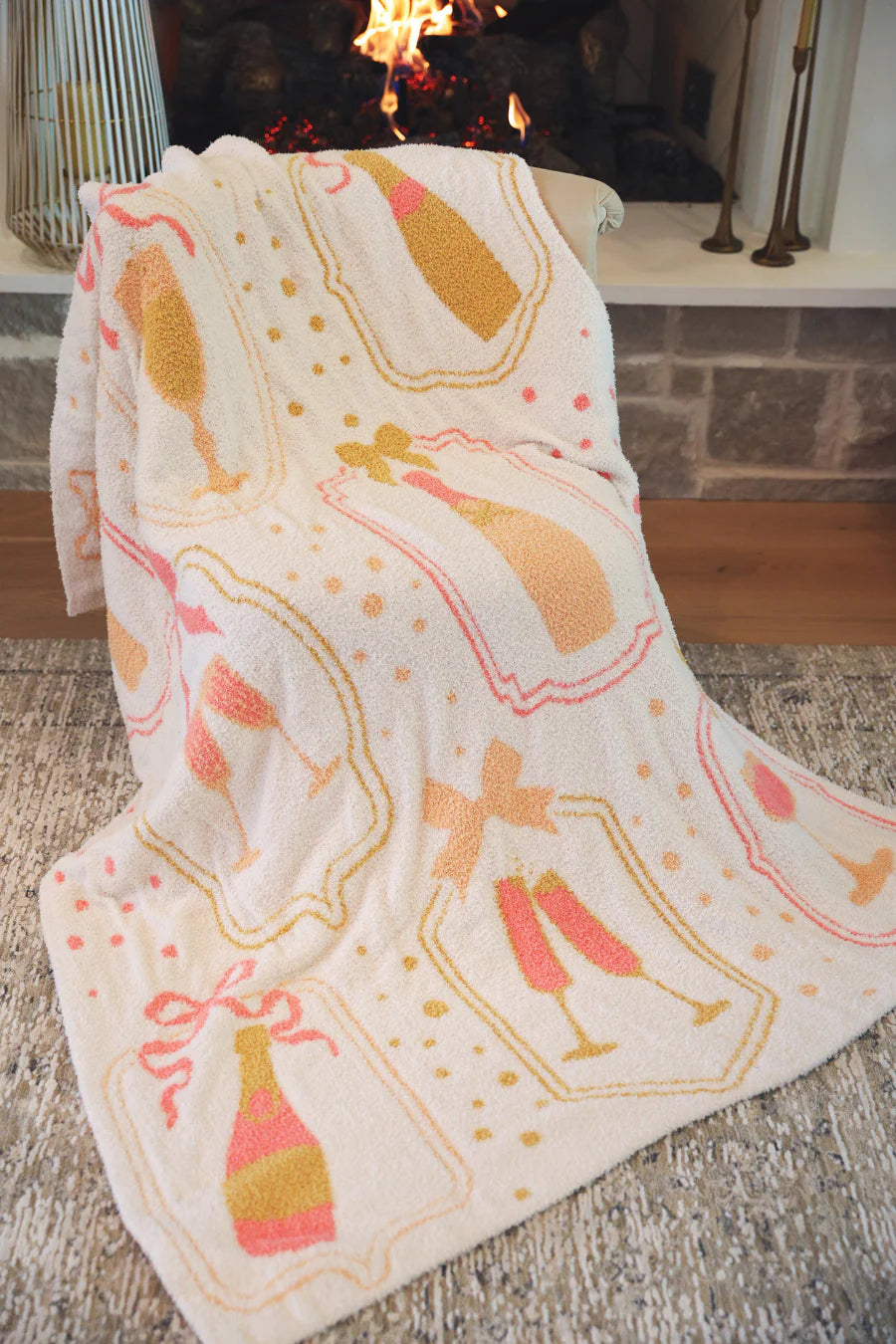 PREORDER-Bows & Bubbly Blanket by Jess Lea (ETA: Late November) - BFF Here