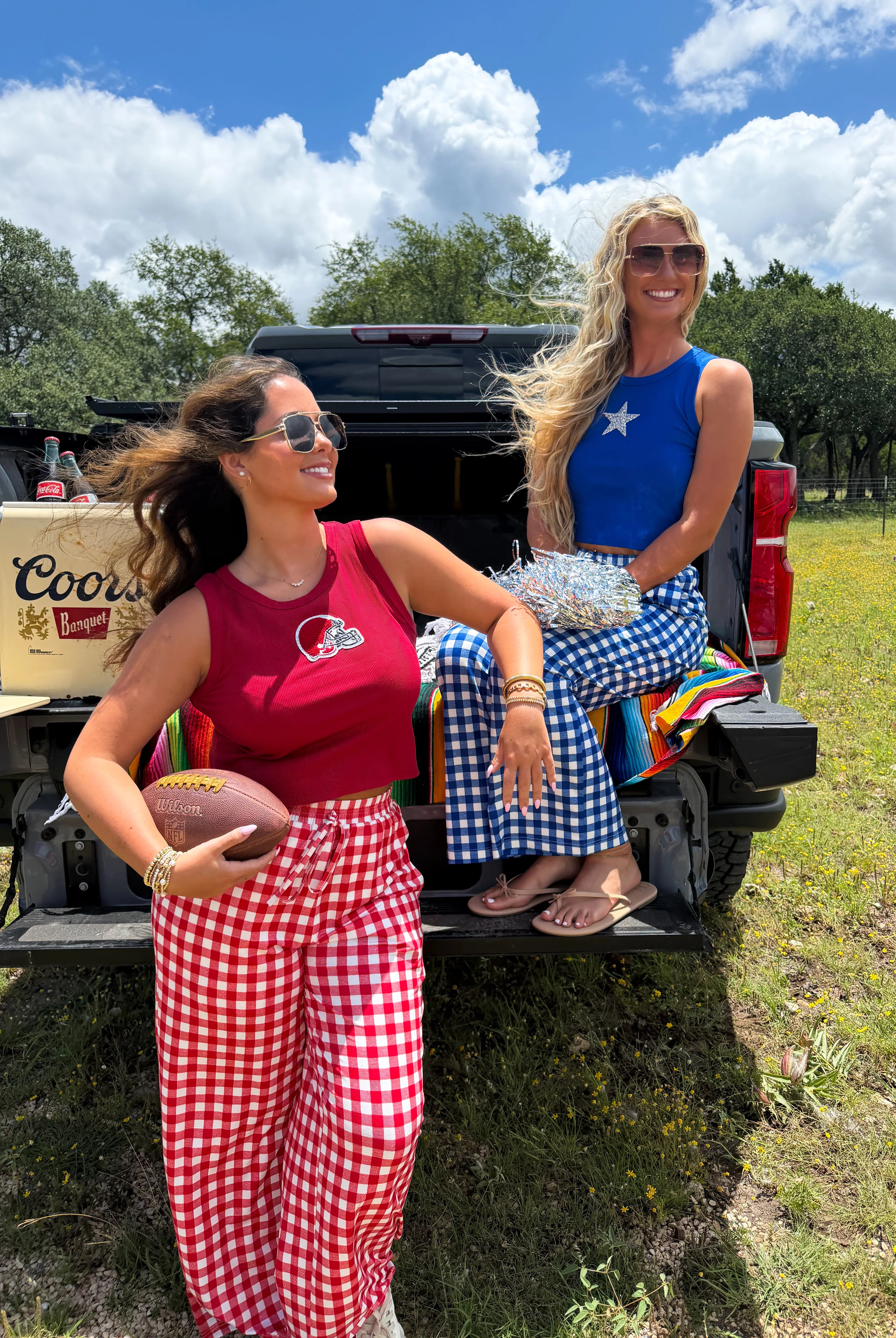 PREORDER: Game Day Haddie Wide Leg Pants by Blakeley (ETA: August)