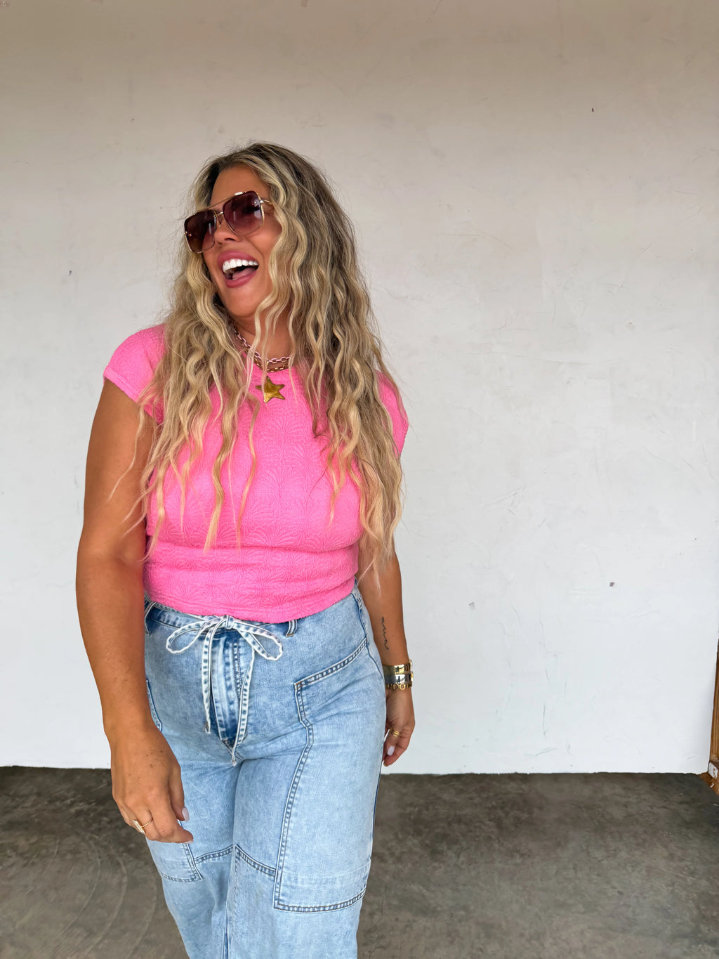 PREORDER: Harley Cap Sleeve Basic Top by Blakeley (ETA late February / early March)