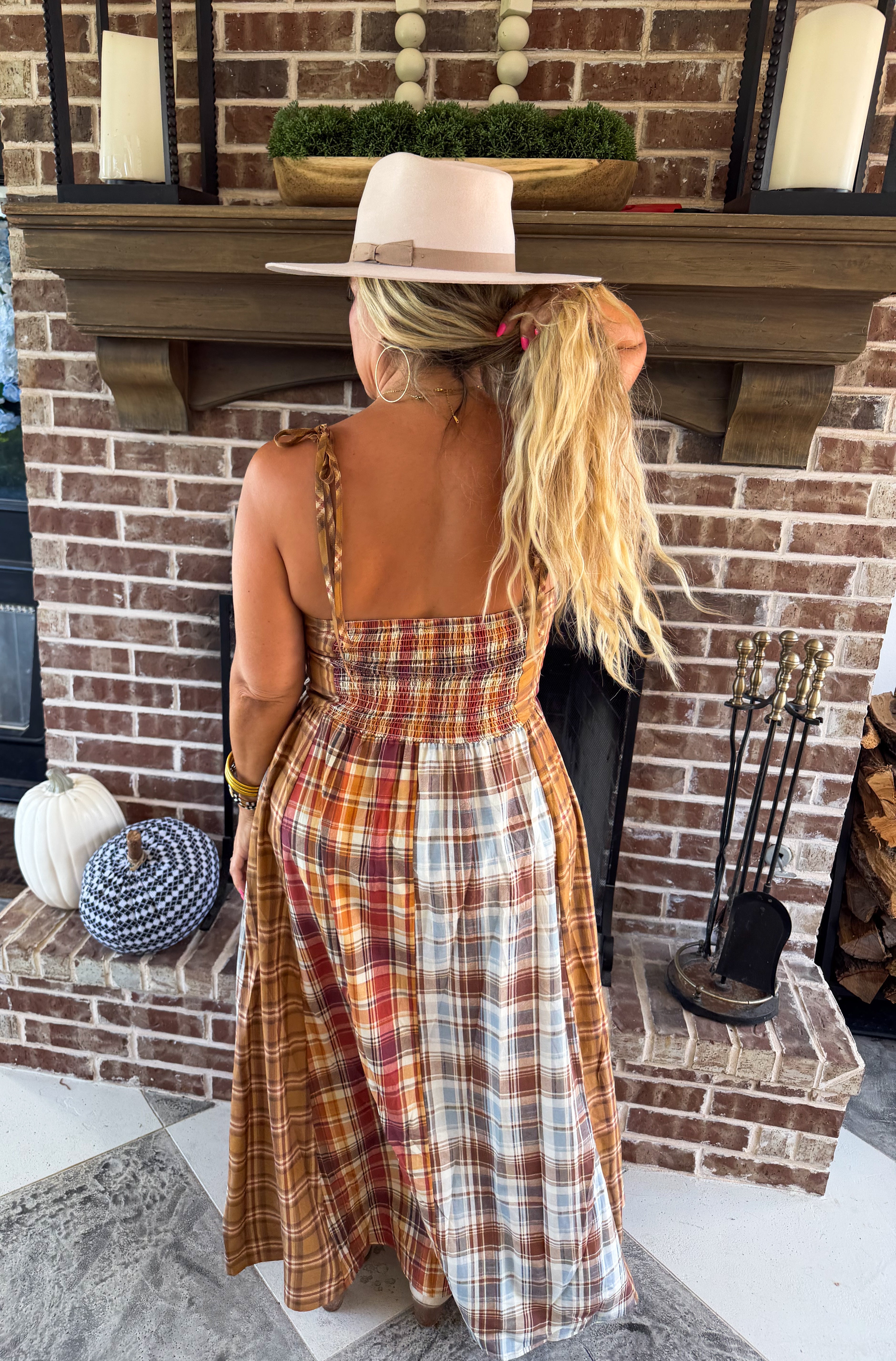 PREORDER: The Ashford Plaid Maxi Dress by Blakeley (ETA: October)