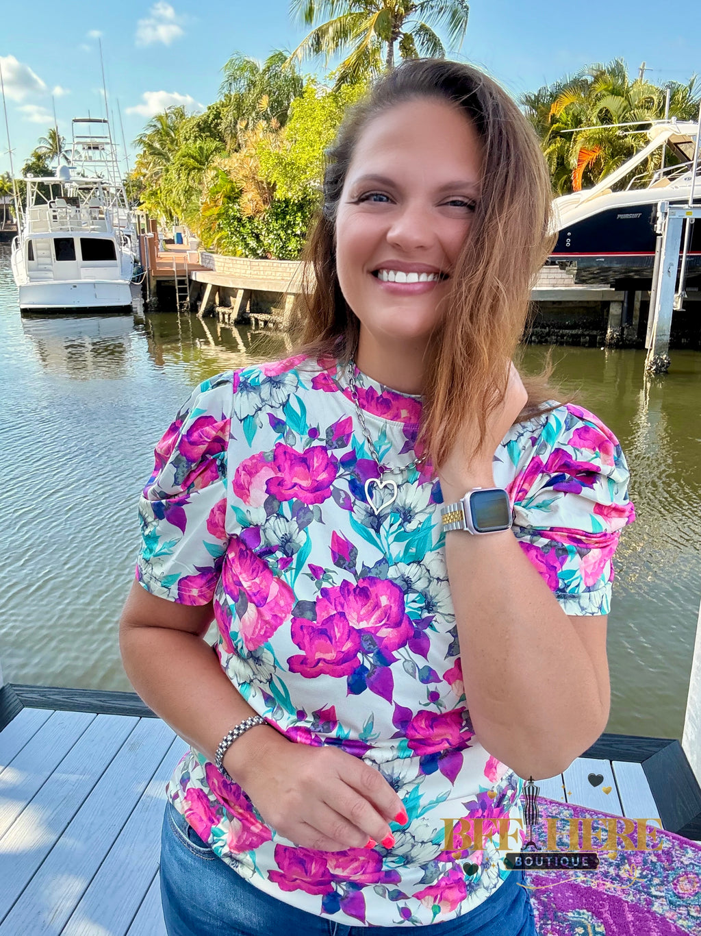 Life Is A Flower Top by Sterling Kreek - BFF Here