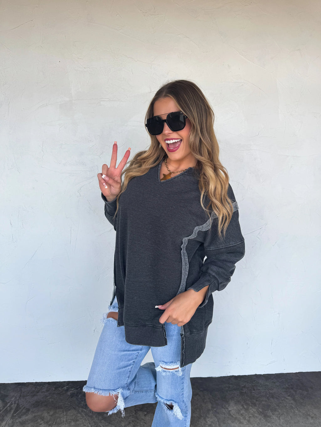 PREORDER: The Comfy Cut Sweatshirt by Blakeley (ETA: Early December) - BFF Here
