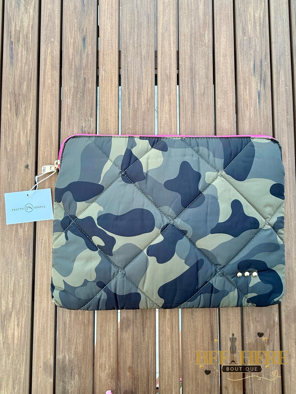 Palmer Puffer Laptop Sleeve by Pretty Simple (Choice of Color) - BFF Here