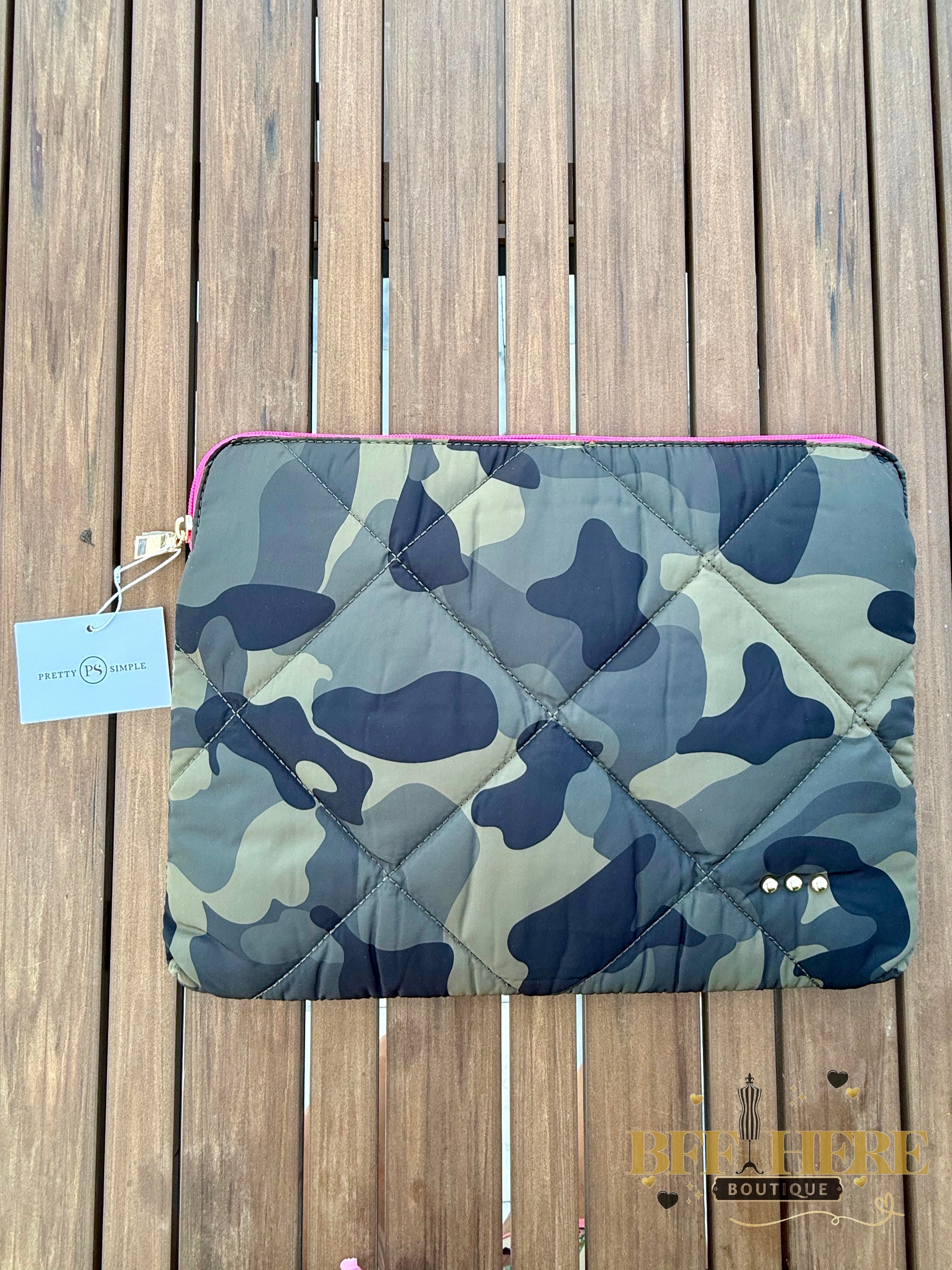 Palmer Puffer Laptop Sleeve by Pretty Simple (Choice of Color) - BFF Here