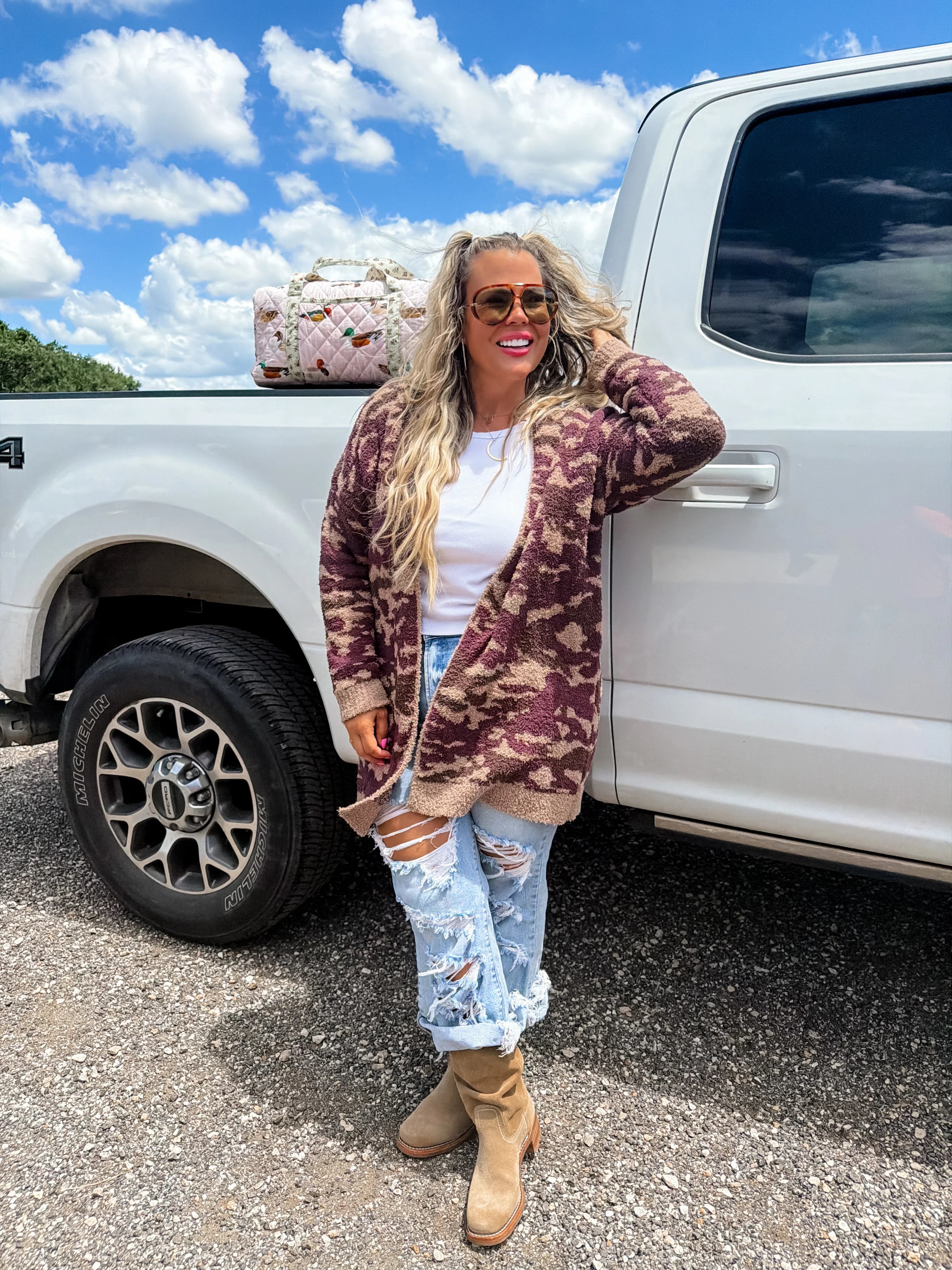 PREORDER: Camo Cloud Cardigan by Blakeley (ETA: August)