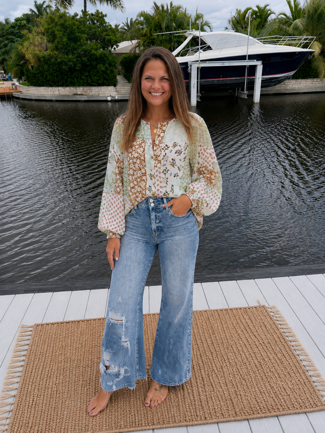 PREORDER: Blue Ridge Wide Leg Jeans (ETA: September)
