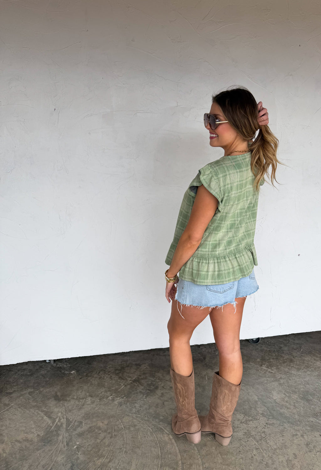 PREORDER- GARDEN GIRL DENIM VEST - BFF Here