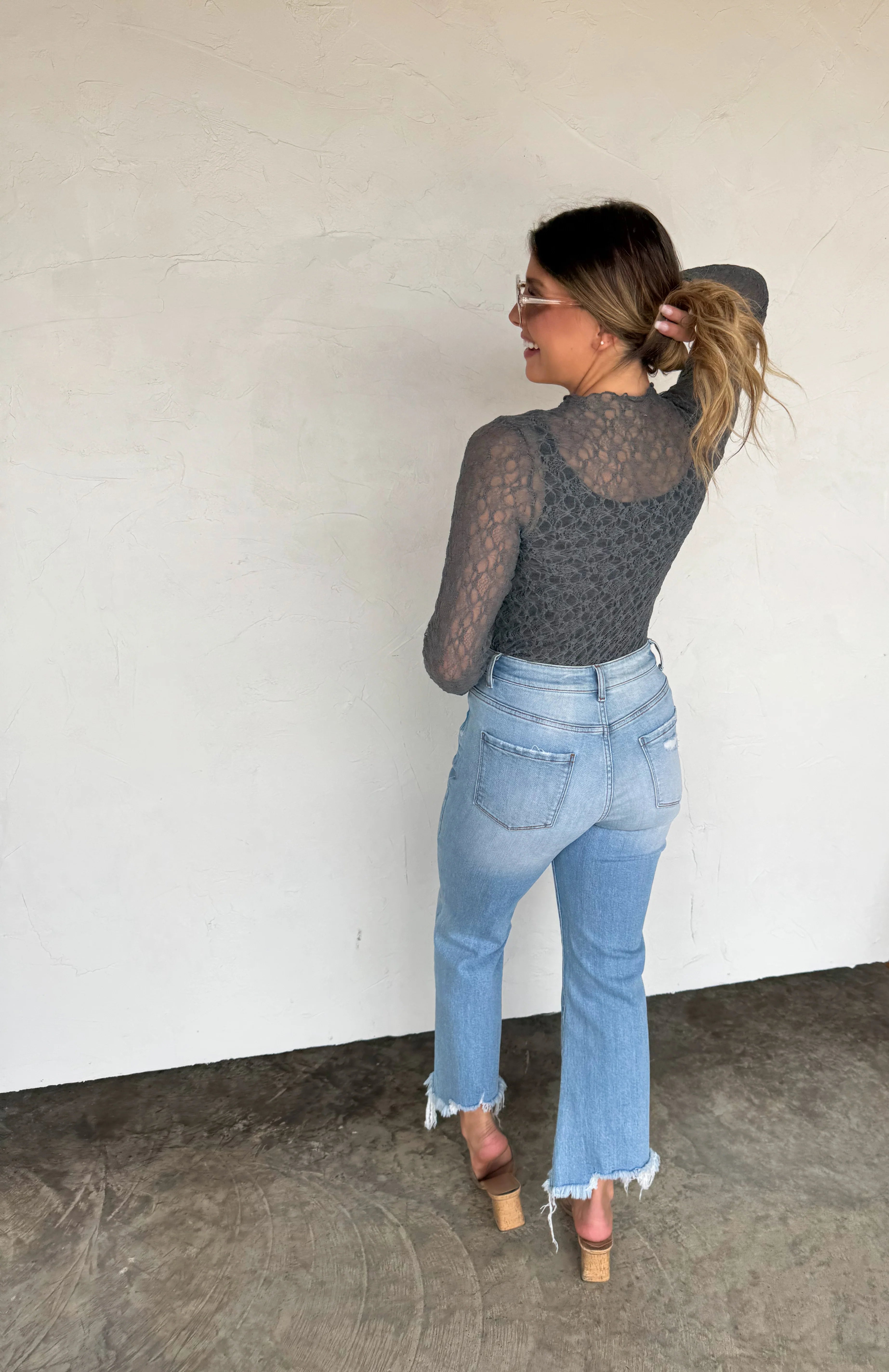 PREORDER: Jolie Lace Thumbhole Top by Blakeley (ETA: Mid November) - BFF Here