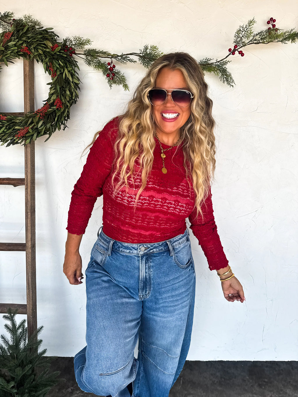 PREORDER: Rosalie Lace Top by Blakeley (ETA: Late December) - BFF Here