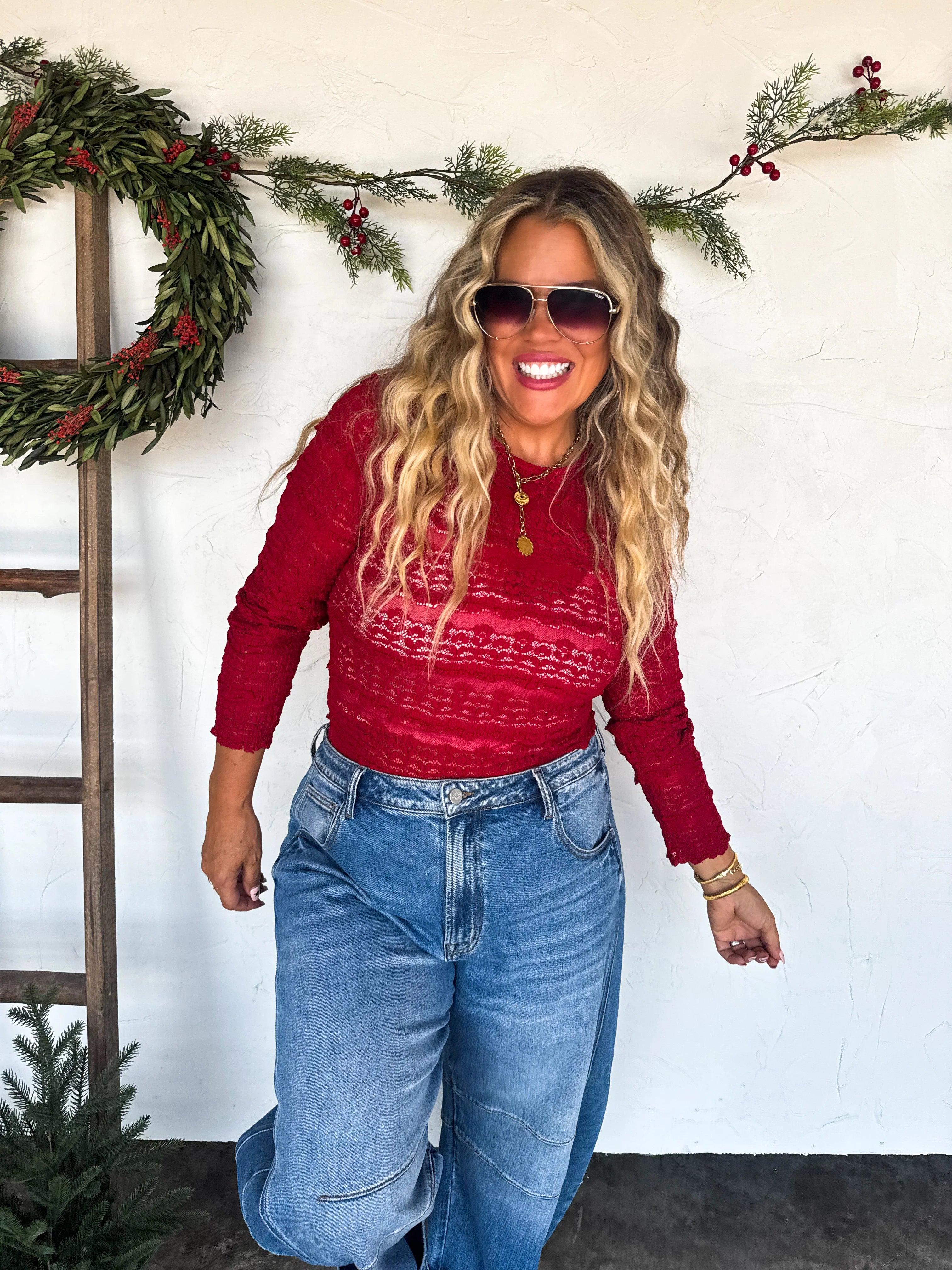 PREORDER: Rosalie Lace Top by Blakeley (ETA: Late December) - BFF Here