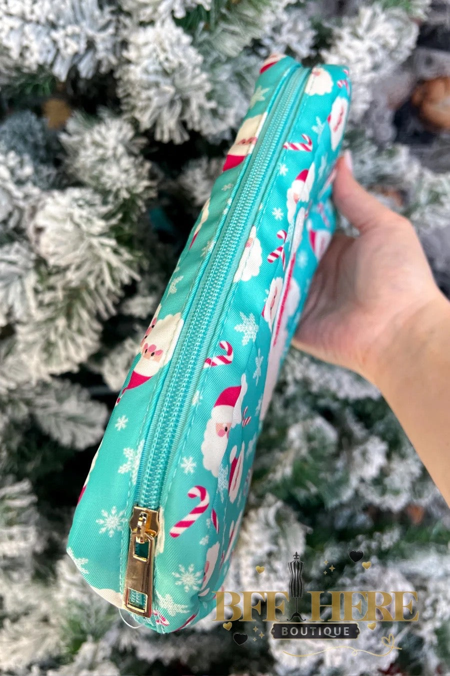 Dear Santa Travel Bag by Jess Lea