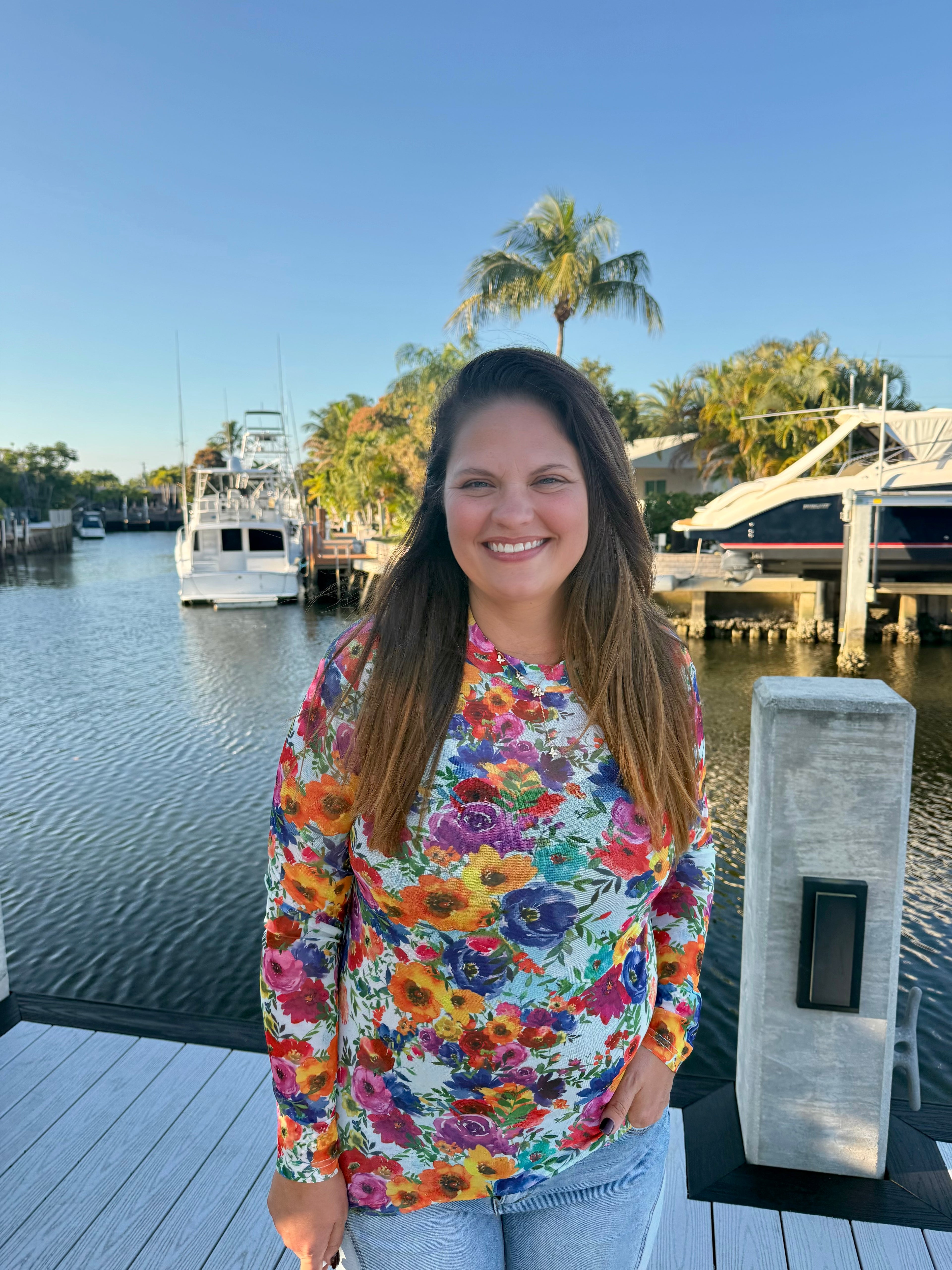 Country Kitchen Bloom Mesh Top by Sterling Kreek - BFF Here