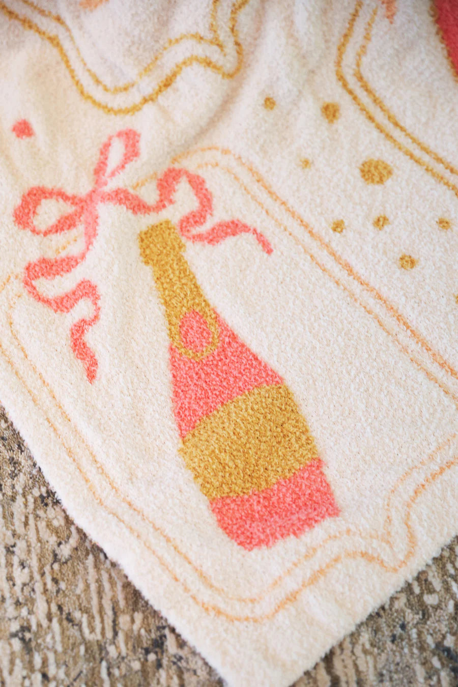 PREORDER-Bows & Bubbly Blanket by Jess Lea (ETA: Late November) - BFF Here