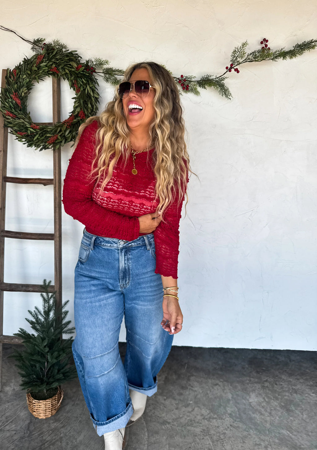 PREORDER: Rosalie Lace Top by Blakeley (ETA: Late December) - BFF Here