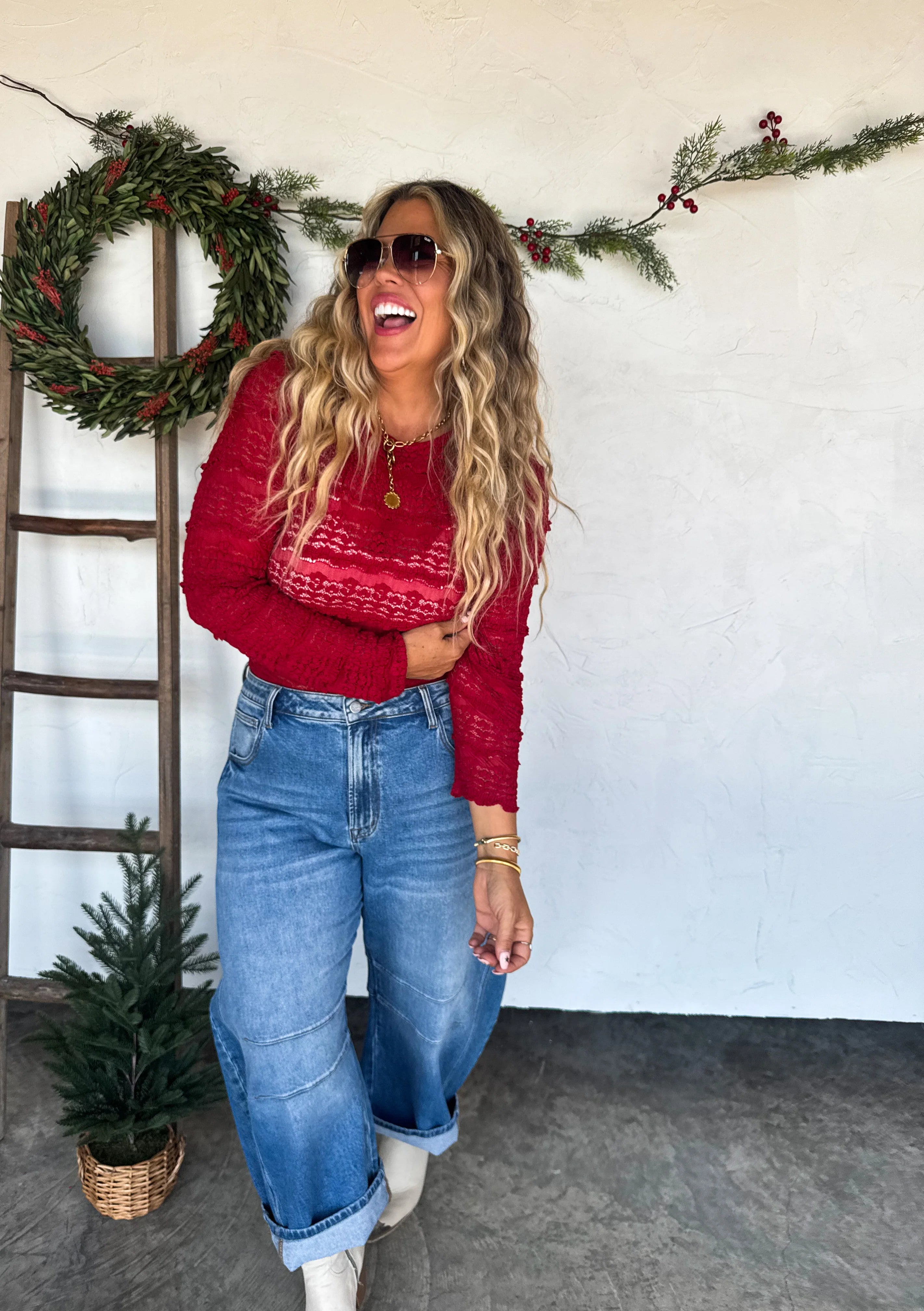 PREORDER: Rosalie Lace Top by Blakeley (ETA: Late December) - BFF Here