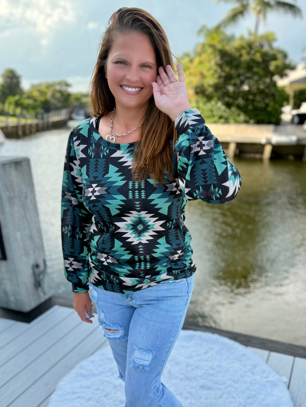 Midnight Mesa Top by Sterling Kreek - BFF Here