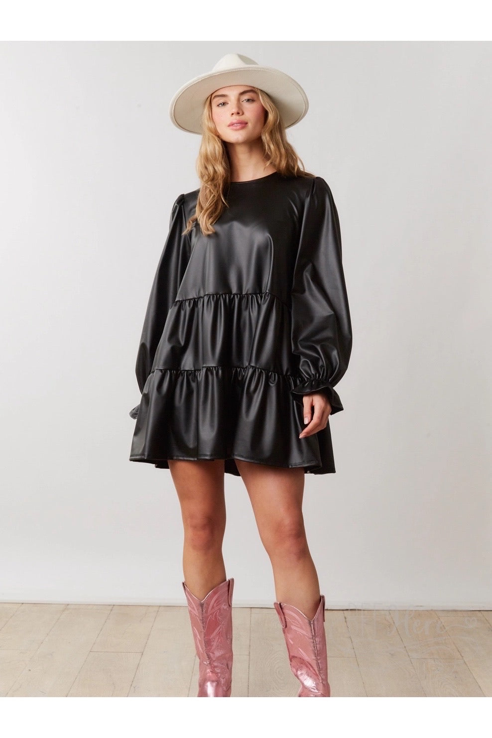 Classic Elegance: Long Sleeve Black Mini Dress for Any Occasion - BFF Here