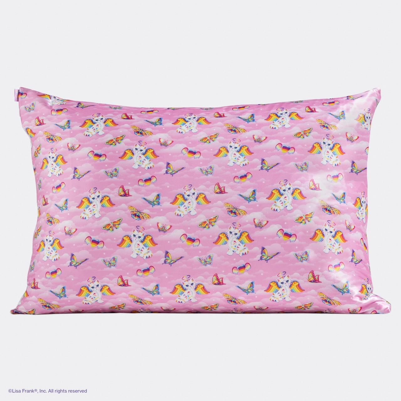 Lisa Frank X Kitsch Satin Pillowcase - Angel Kitty™ - BFF Here