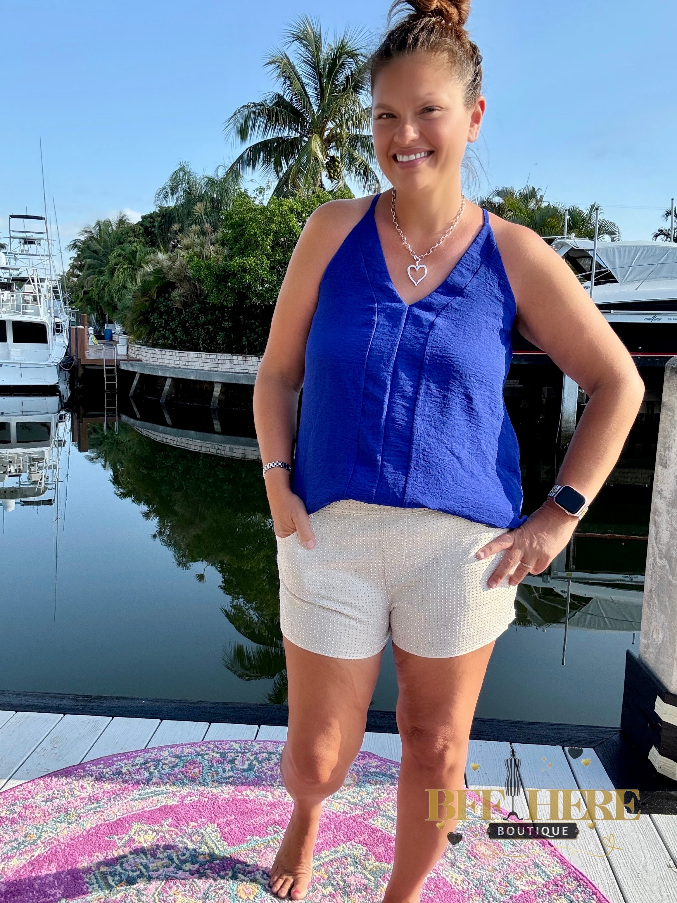 Jitterbug Shorts / Cream by Sterling Kreek - BFF Here