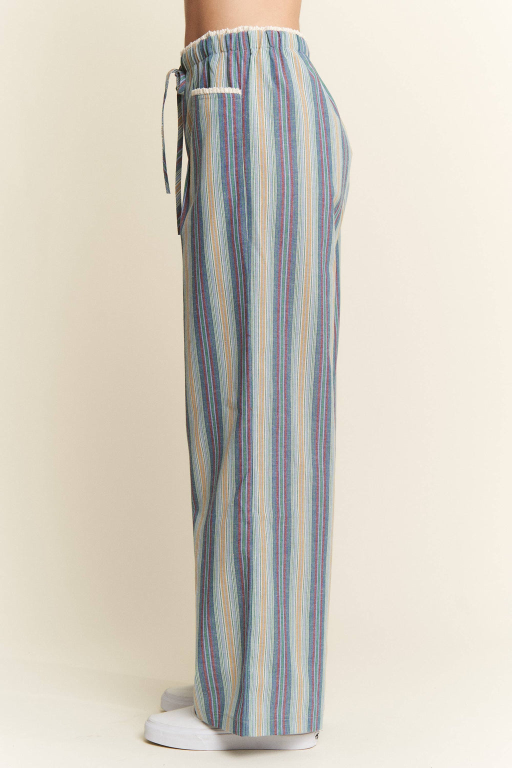 PREORDER: Eclectic Stripe Linen Pants by Jade by Jane (ETA: Beginning of October) - BFF Here