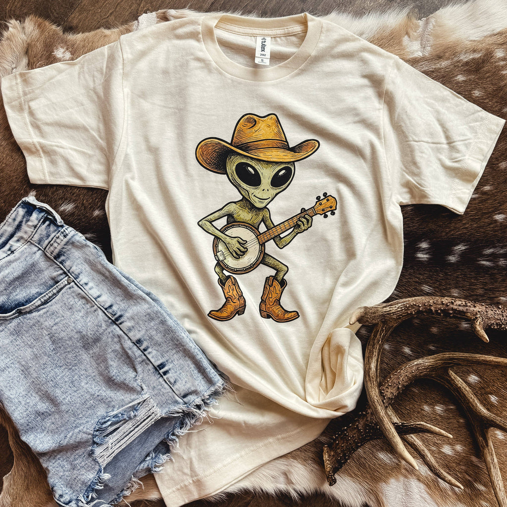 Honky Tonk Alien Tee - BFF Here