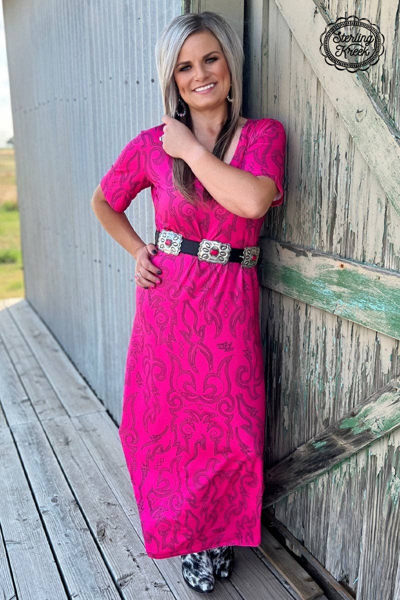 Cowgirls Like Us Maxi Dress by Sterling Kreek - BFF Here