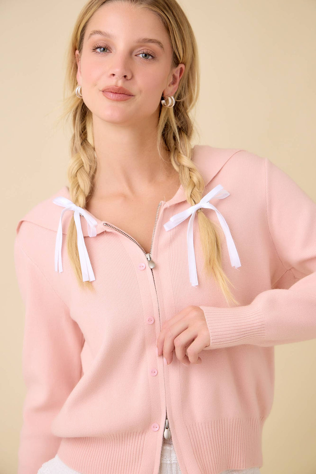 Knot Your Basic Cardigan by Main Strip - BFF Here