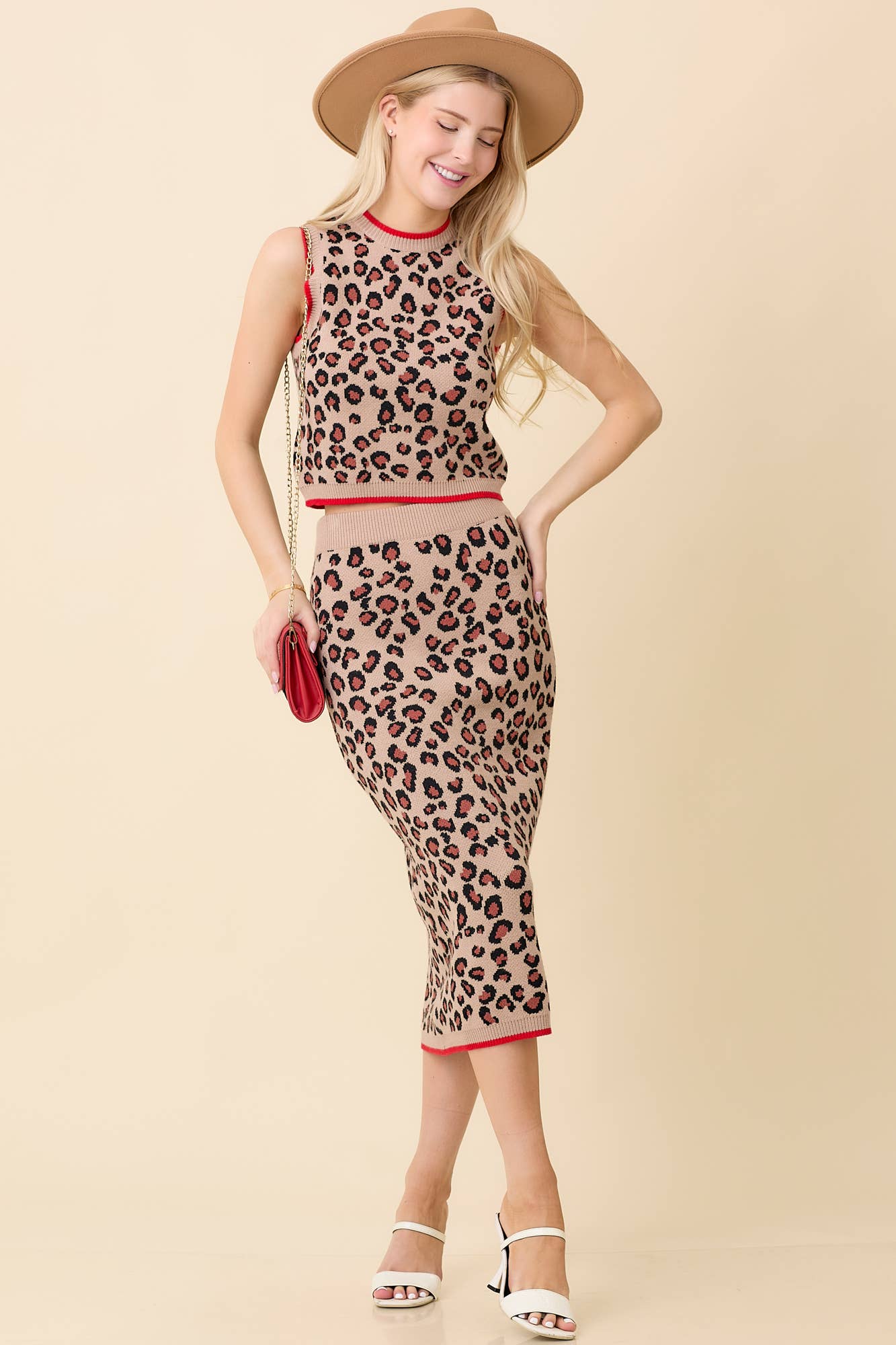 Wild Style Knit Midi Skirt - BFF Here