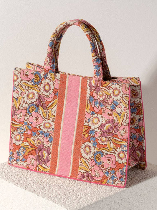 Rosetta Floral Tote - BFF Here