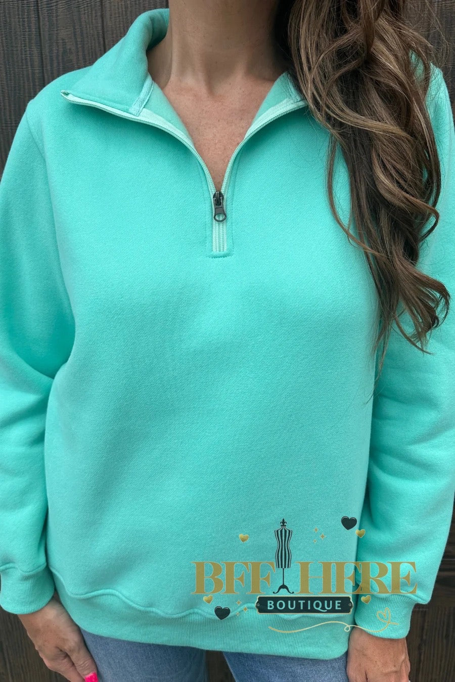 McKenna Pullover - Turquoise by Jess Lea - BFF Here