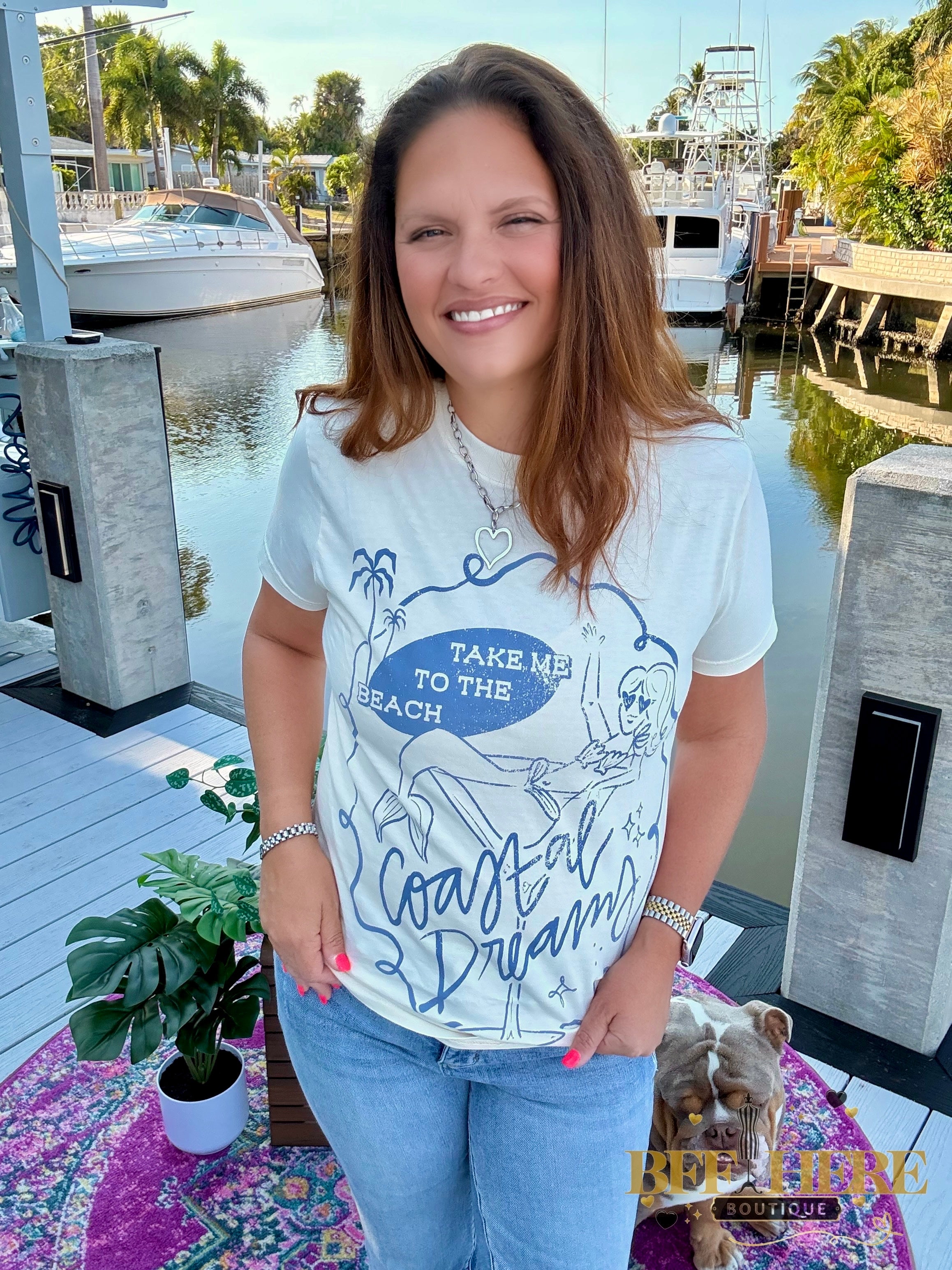 Coastal Dreams "Take Me to the Beach Tee" - BFF Here