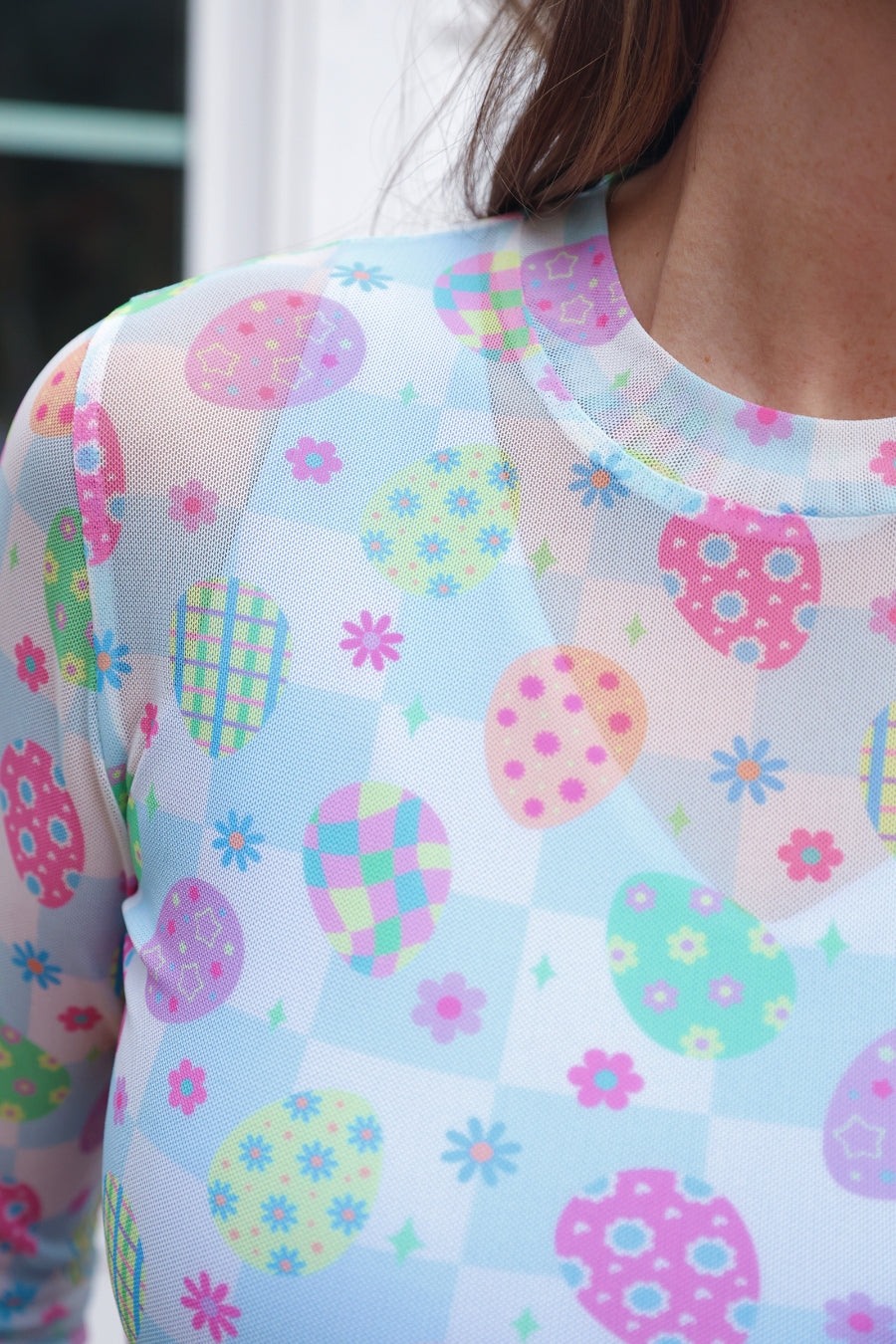 PREORDER: Kate Mesh Top / Egg Hunt by Jess Lea (Late February / Early March)