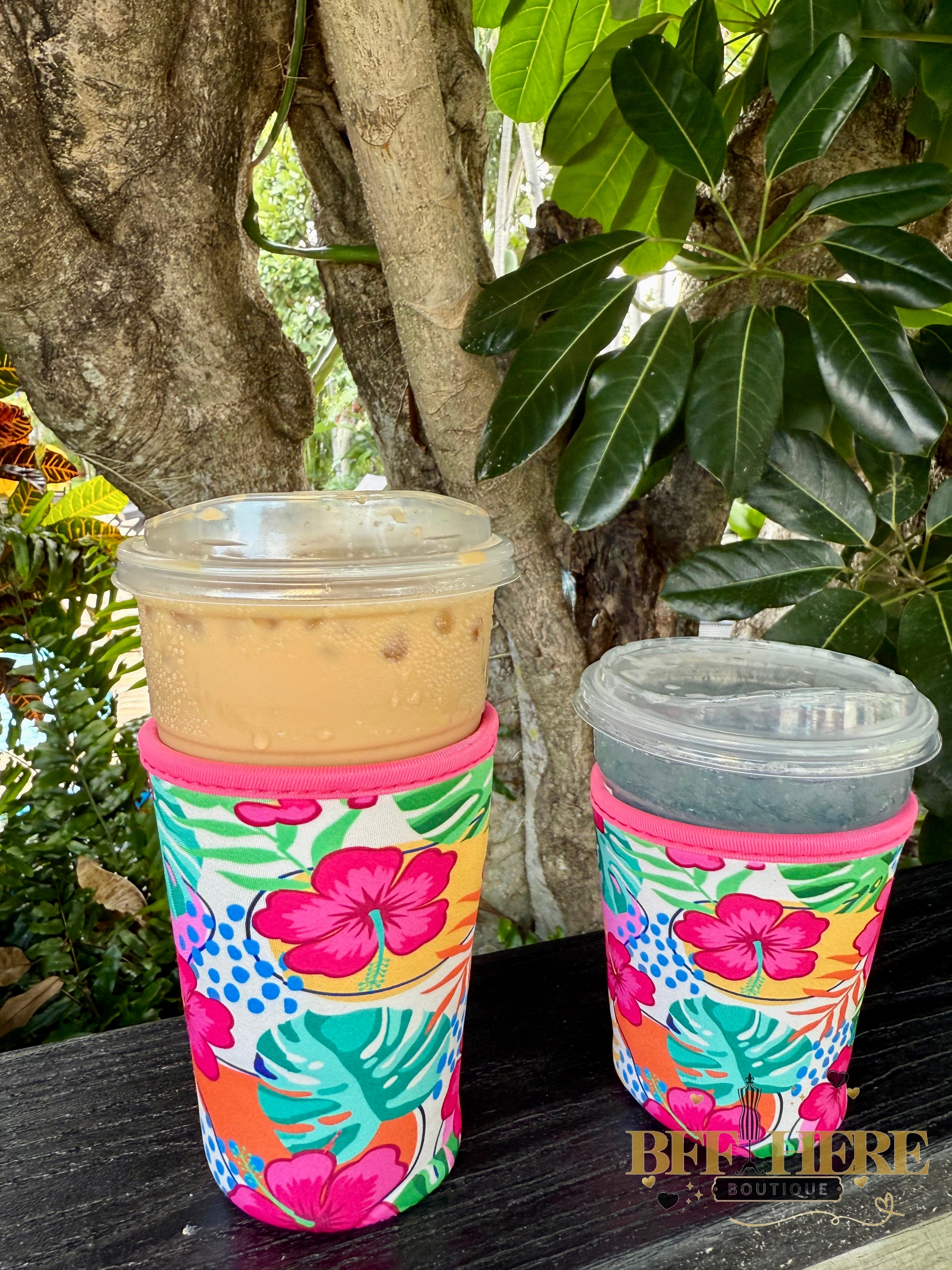 Drink Sleeve by Jess Lea / Tropical (Choice of Size) - BFF Here