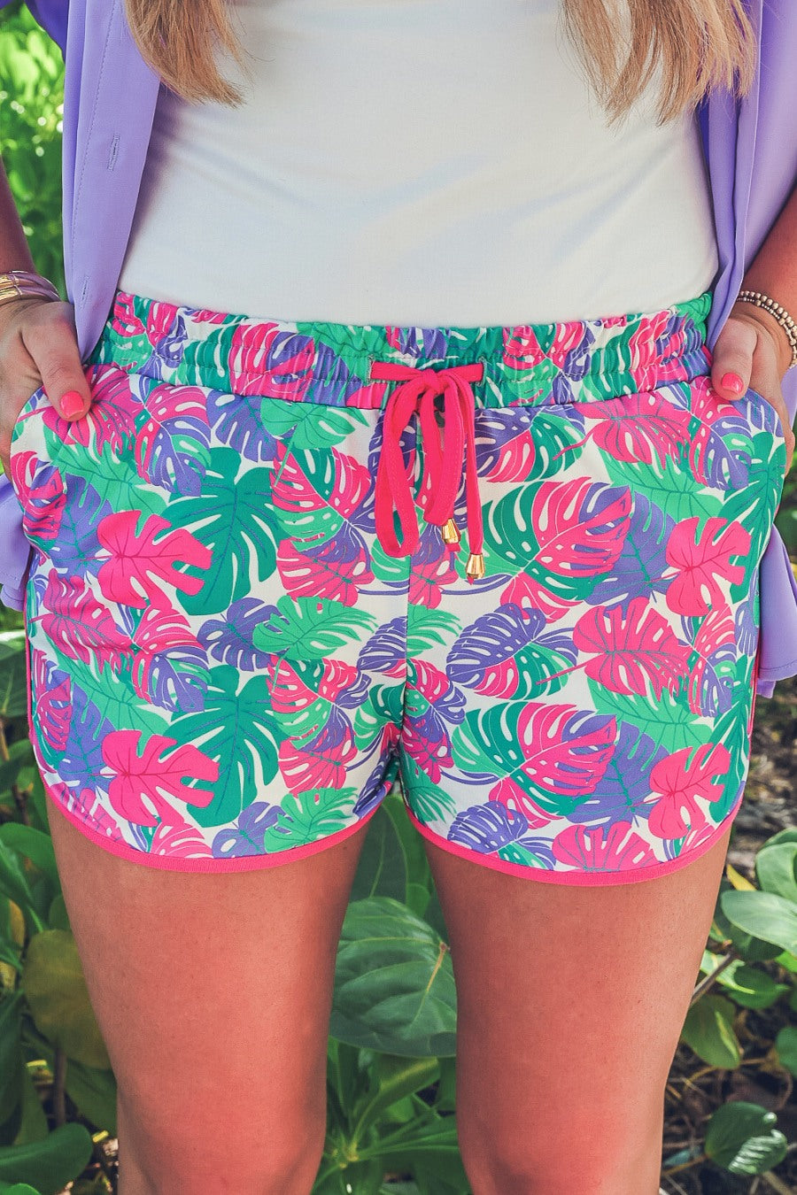 PREORDER- Paradise Palms Everyday Shorts by Jess Lea (ETA: February) - BFF Here