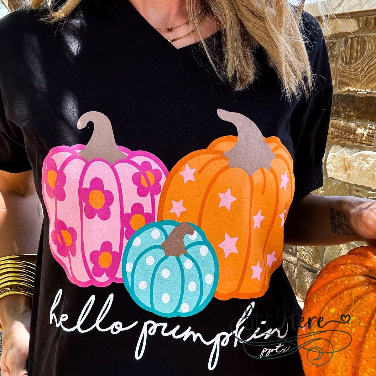 Hello Pumpkin Shirt - BFF Here