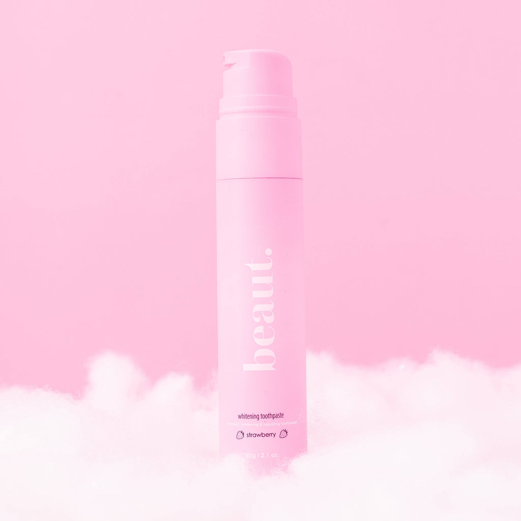 Strawberry Whitening Toothpaste by Beaut. - BFF Here