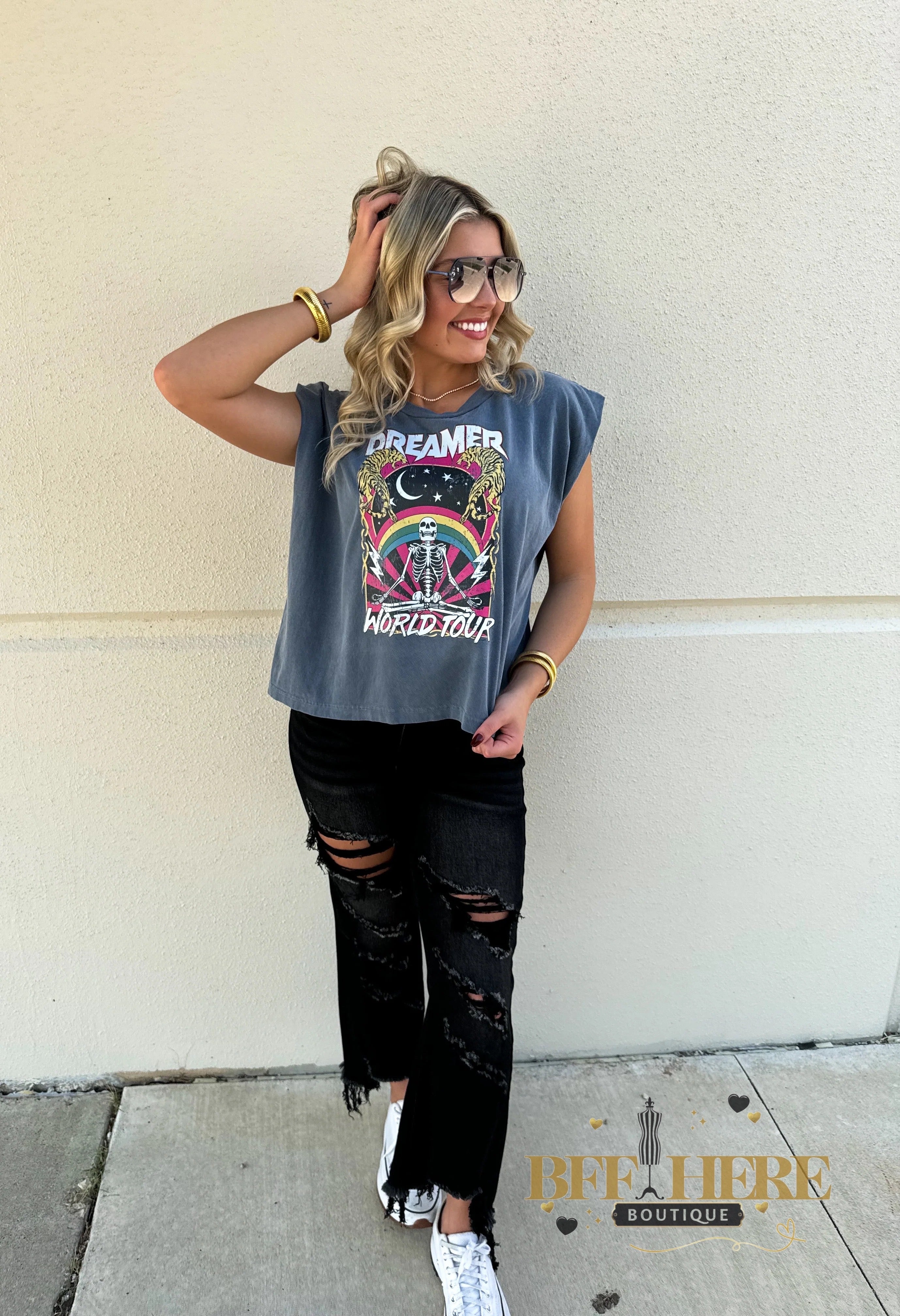 Dreamer World Tour Tee by Blakeley - BFF Here