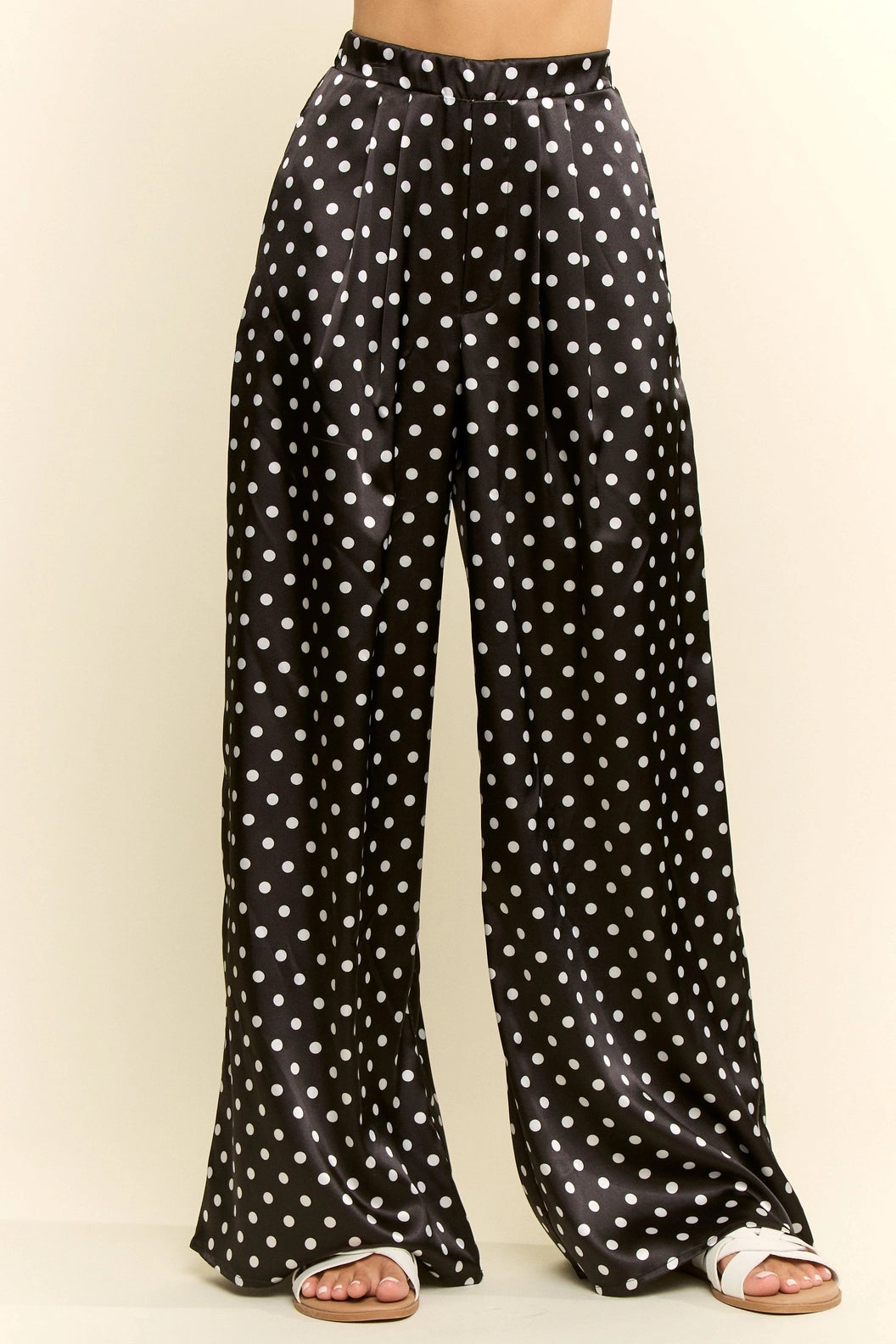 Soft Dot Wide Pants (ARRAY)  by Jade by Jane (Ships 2-3 weeks) - BFF Here