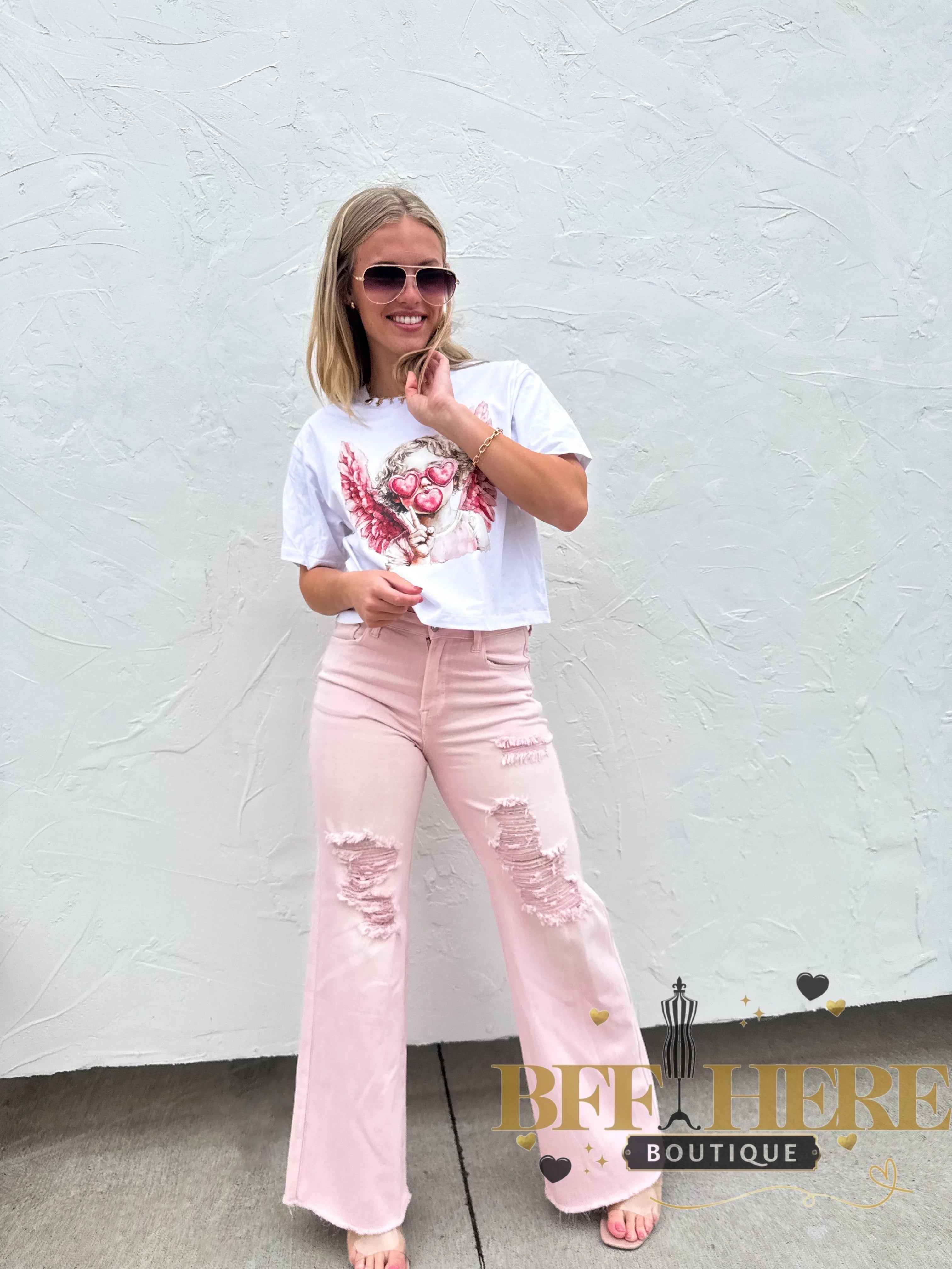 Cupid Vibes Tee by Blakeley - BFF Here